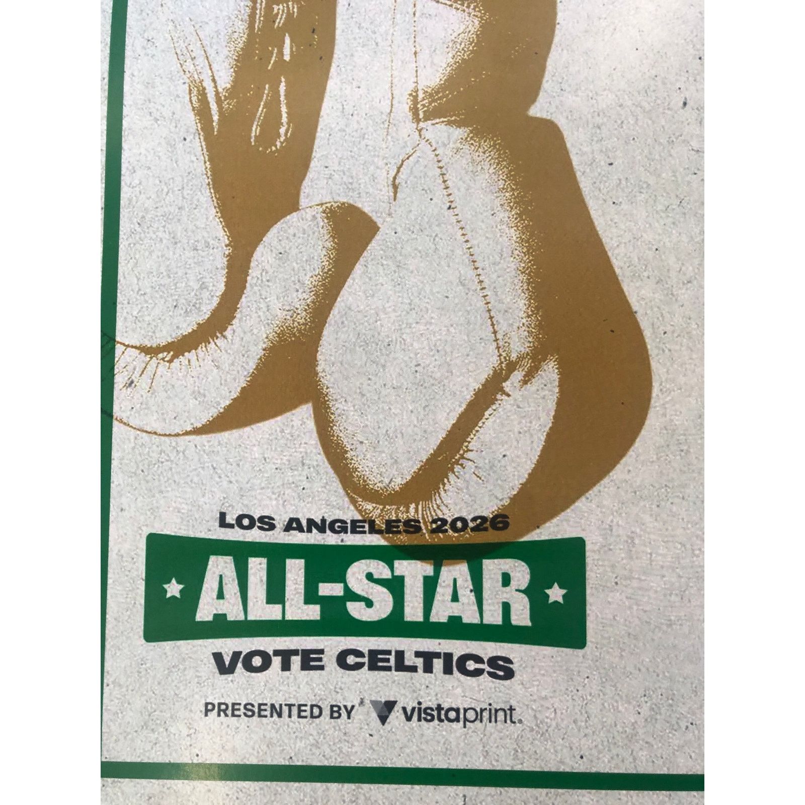 NBA Boston Celtics All-Star 2026 Vote Poster & Sticker Bundle Size ONE SIZE - 4 Thumbnail