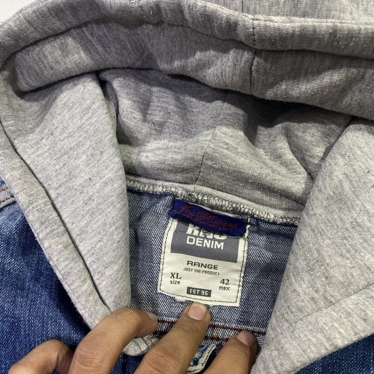 Japanese Brand RNG Denim Jacket Trucker Jeans Hoodie Size US M / EU 48-50 / 2 - 3 Thumbnail