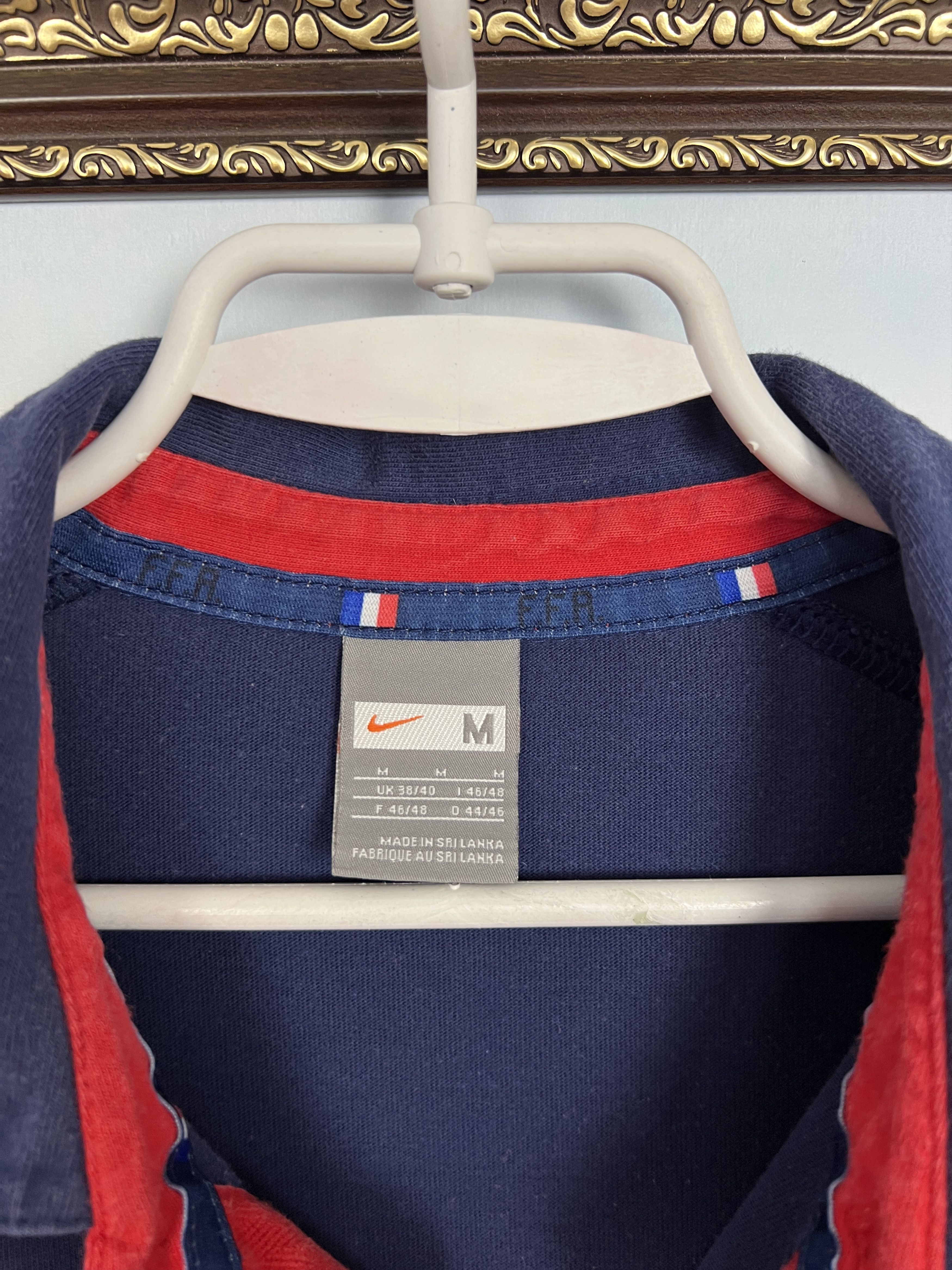 Nike Vintage Nike France Rugby Jersey National Polo Tee Hype Size US M / EU 48-50 / 2 - 6 Thumbnail