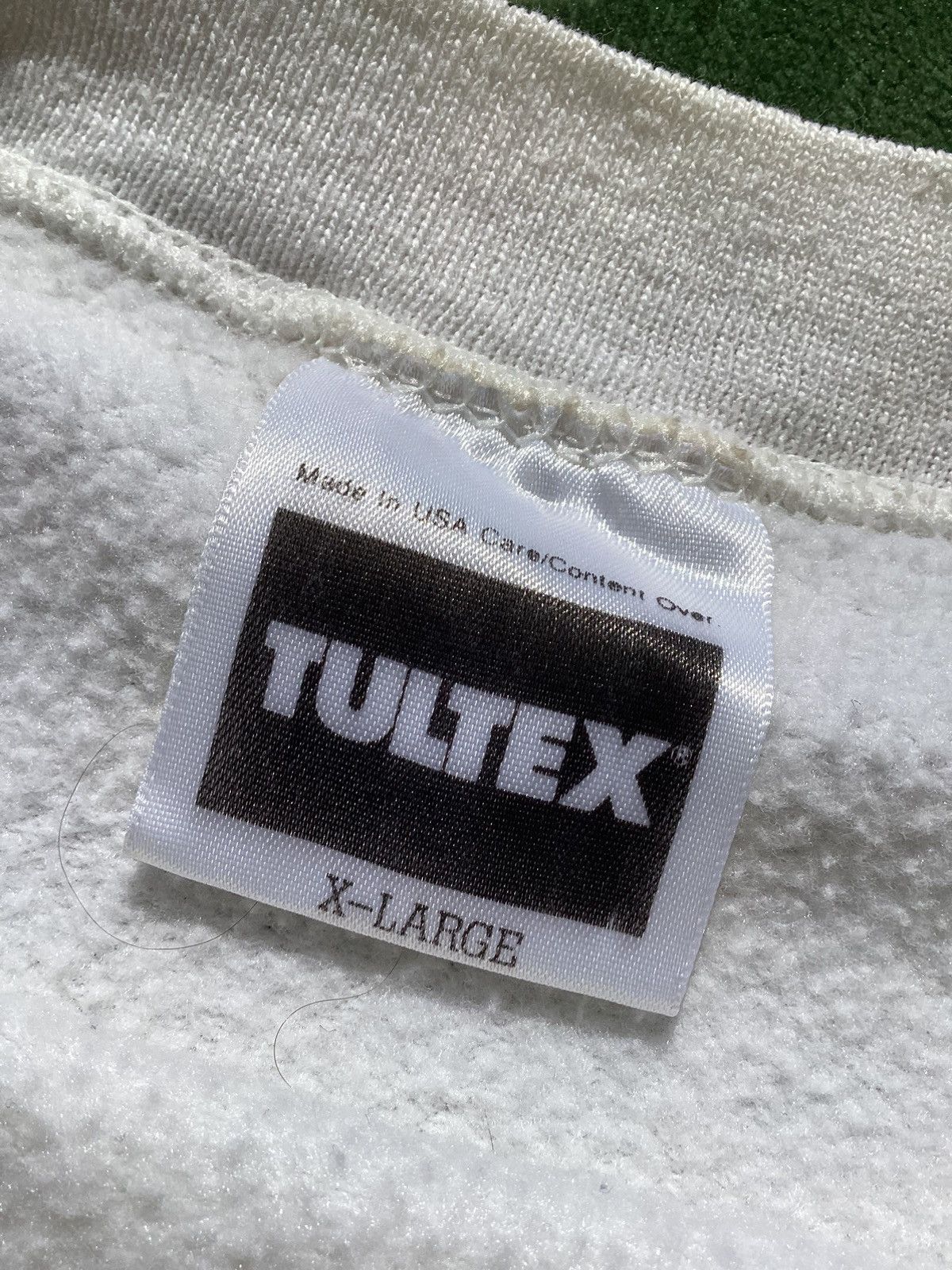 NFL × Tultex × Vintage Vtg 1990s Los Angeles Raiders player/helmet Tultex sweatshrt Size US M / EU 48-50 / 2 - 4 Thumbnail