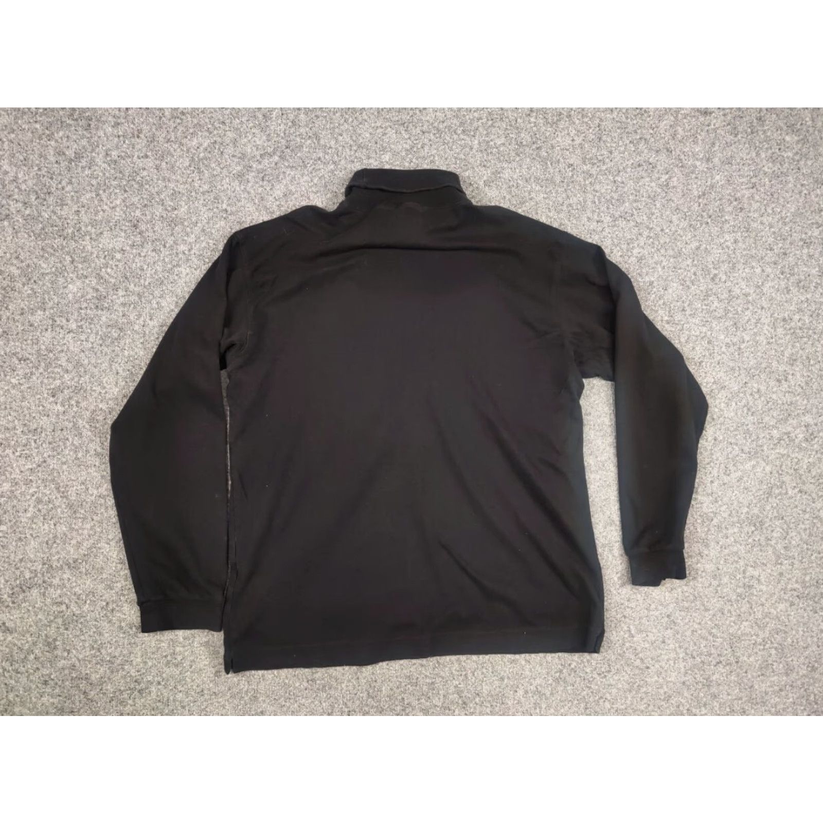 Nike VINTAGE Nike Logo Black mock check Long sleeve sweatshirt Shirt Mens L Black 90s Nike Sportswear Sweatshirt Size US L / EU 52-54 / 3 - 7 Thumbnail