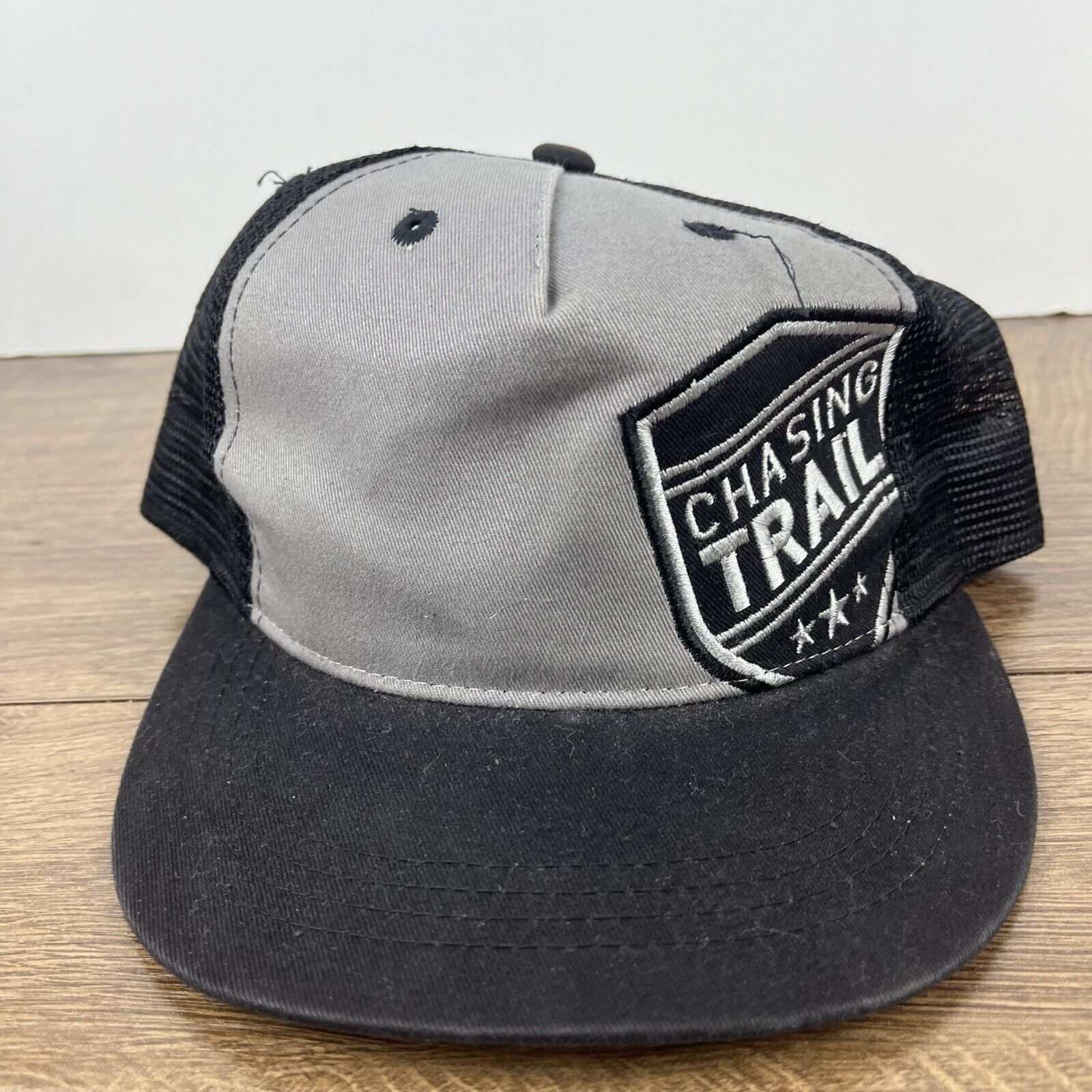 Other Chasing Trail Hat Snapback Hat Gray Hat Adjustable AVID Gray Size ONE SIZE - 6 Thumbnail
