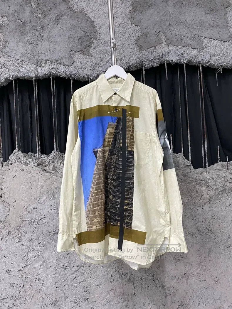 Dries Van Noten Dries Van Noten Long Sleeve Shirt Size M / US 6-8 / IT 42-44 - 1 Thumbnail