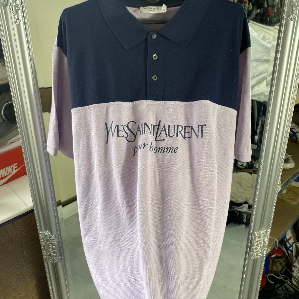 Yves Saint Laurent Vintage YSL Polo Size US XXL / EU 58 / 5 - 3 Thumbnail
