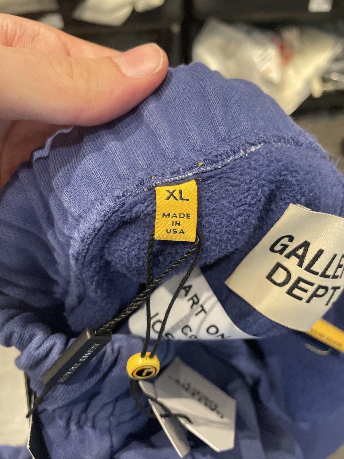 Gallery Dept. Gallery Dept. Logo Flare Sweatpants Navy Size US 36 / EU 52 - 3 Thumbnail