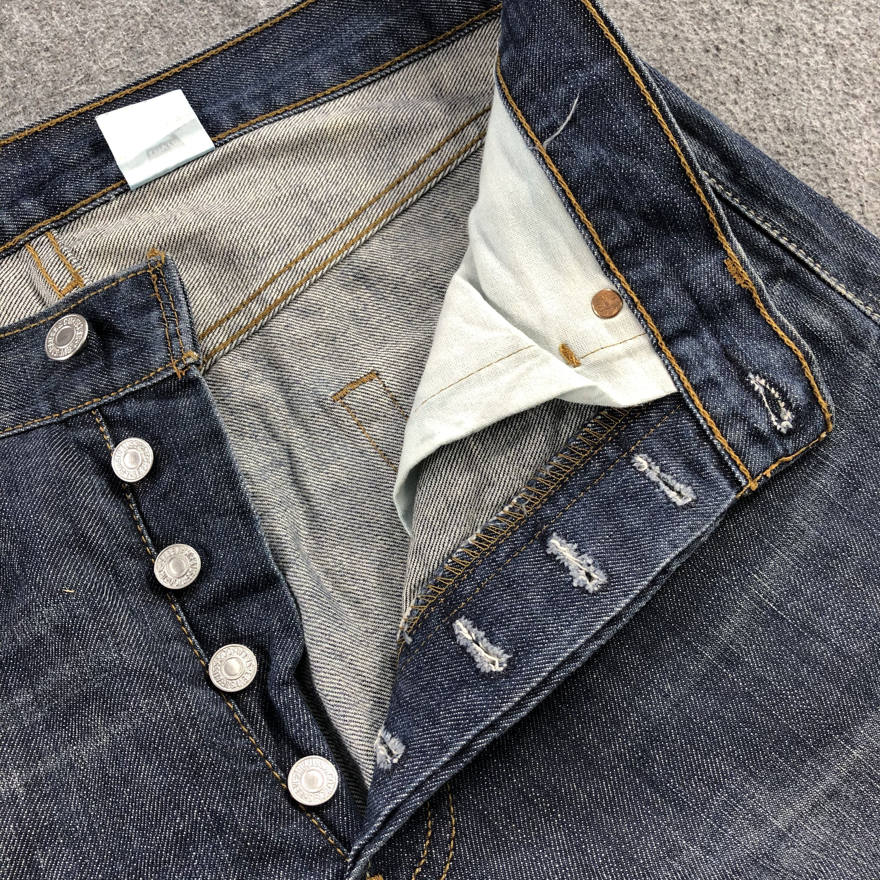 Levi's Vintage 90s Levis 501 Jeans-J1818 Size US 33 - 7 Thumbnail
