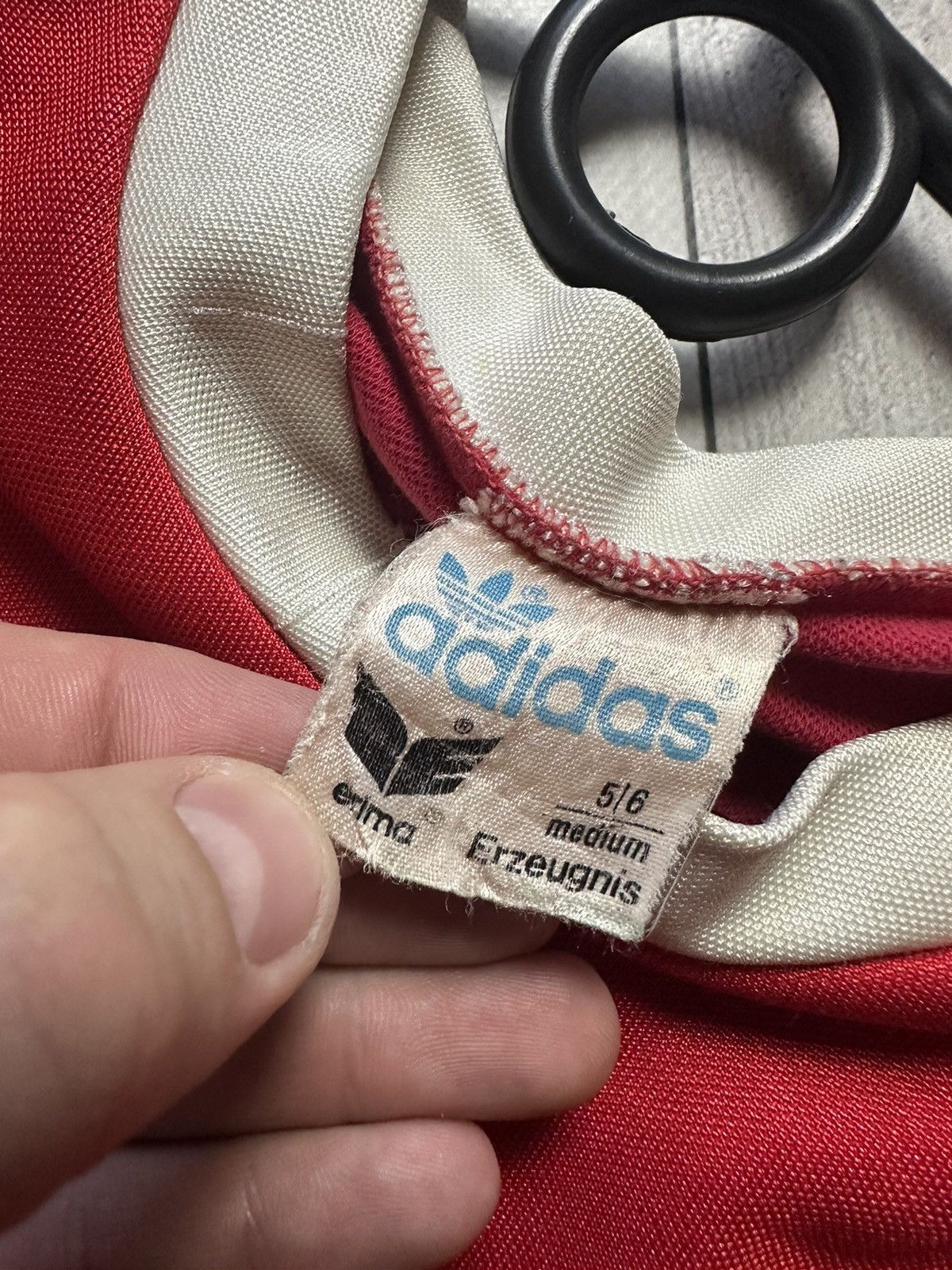 Vintage Vintage retro Adidas west Germany soccer jersey size M 3 Size US M / EU 48-50 / 2 - 5 Thumbnail