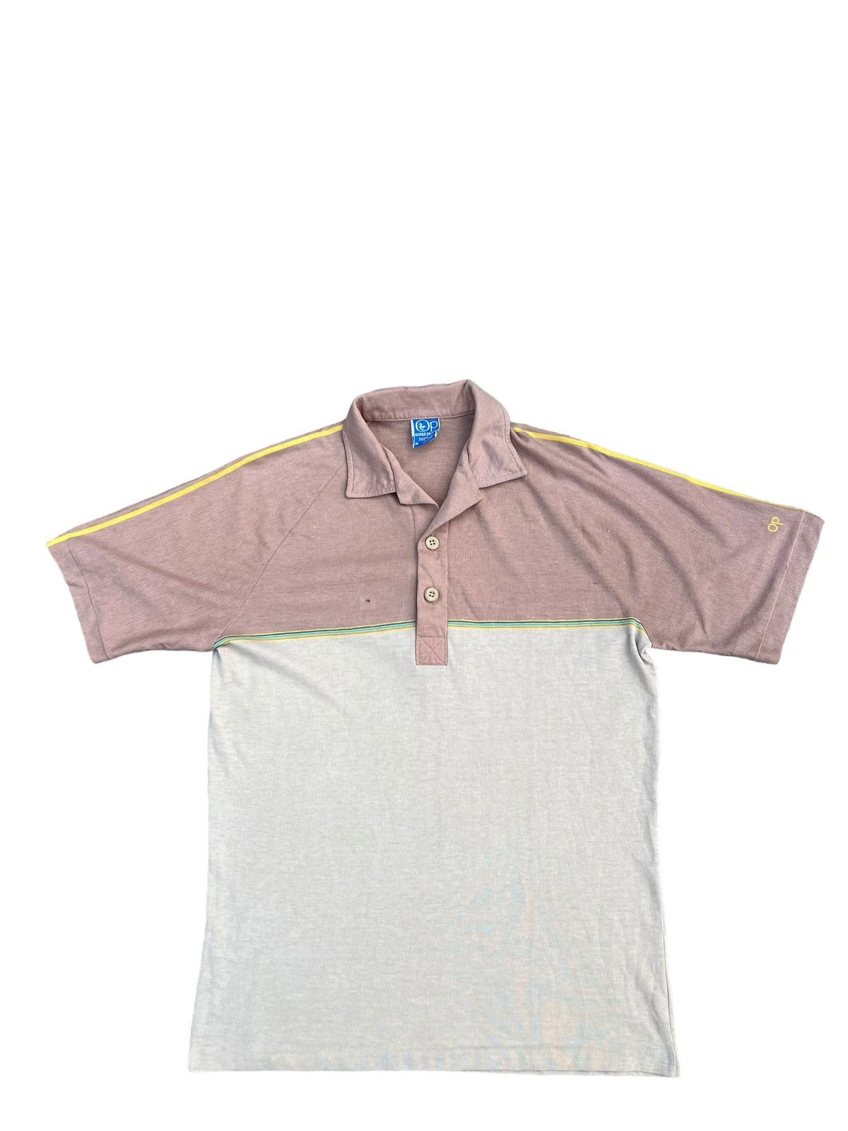 Ocean Pacific Vintage 80s Ocean Pacific Sun Wear Polo Shirt Size US M / EU 48-50 / 2 - 1 Thumbnail