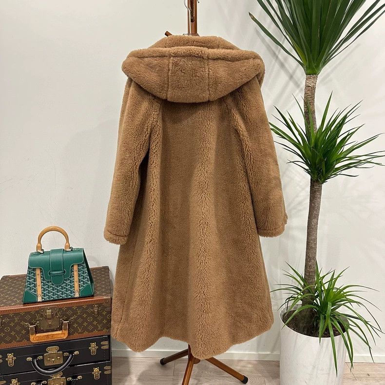 Max Mara Max Mara Teddy Hooded Coat Jacket Size S / US 4 / IT 40 - 3 Thumbnail