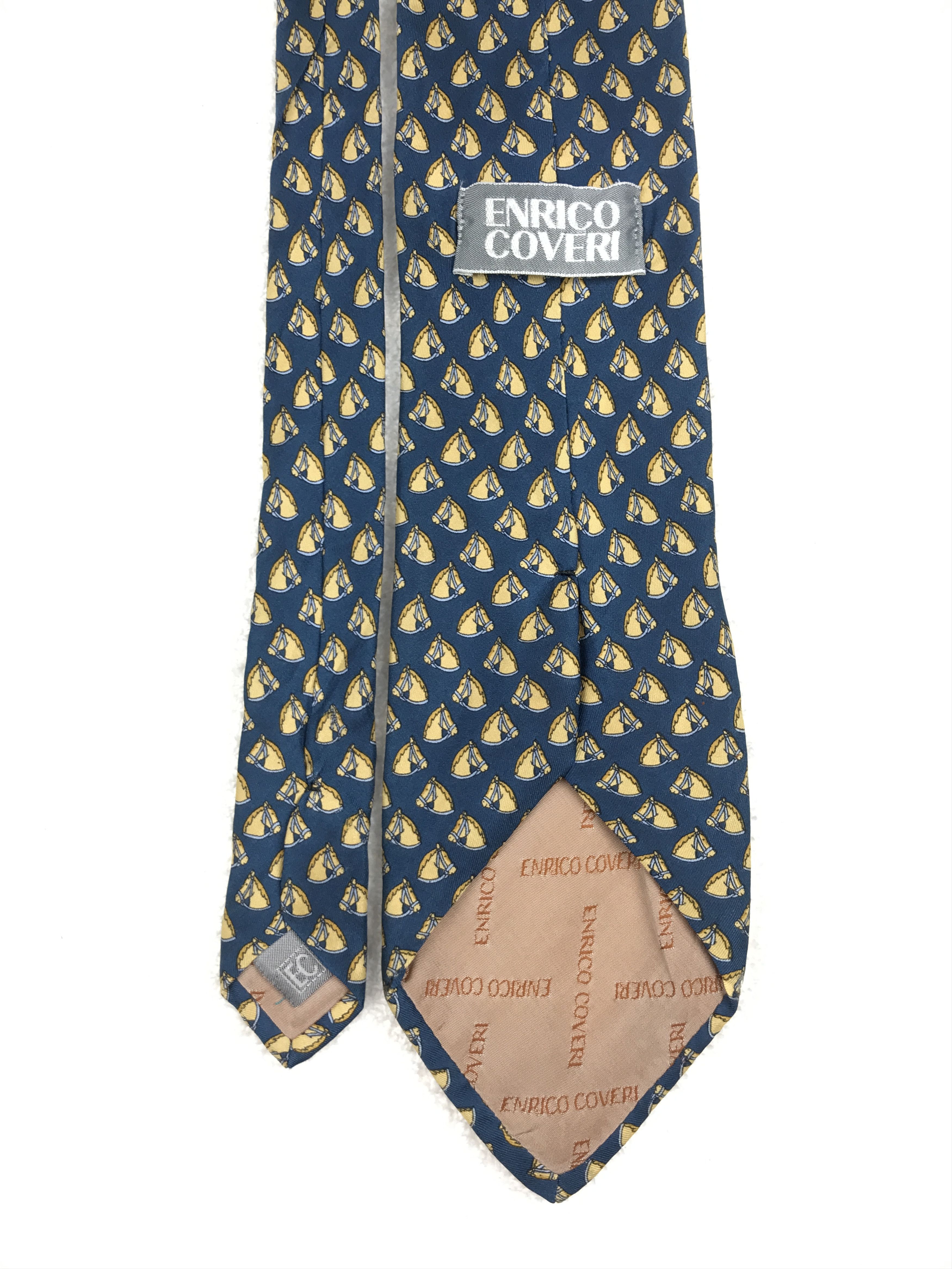 Enrico Coveri × Vintage Vintage Enrico Coveri Silk Necktie Size ONE SIZE - 4 Thumbnail