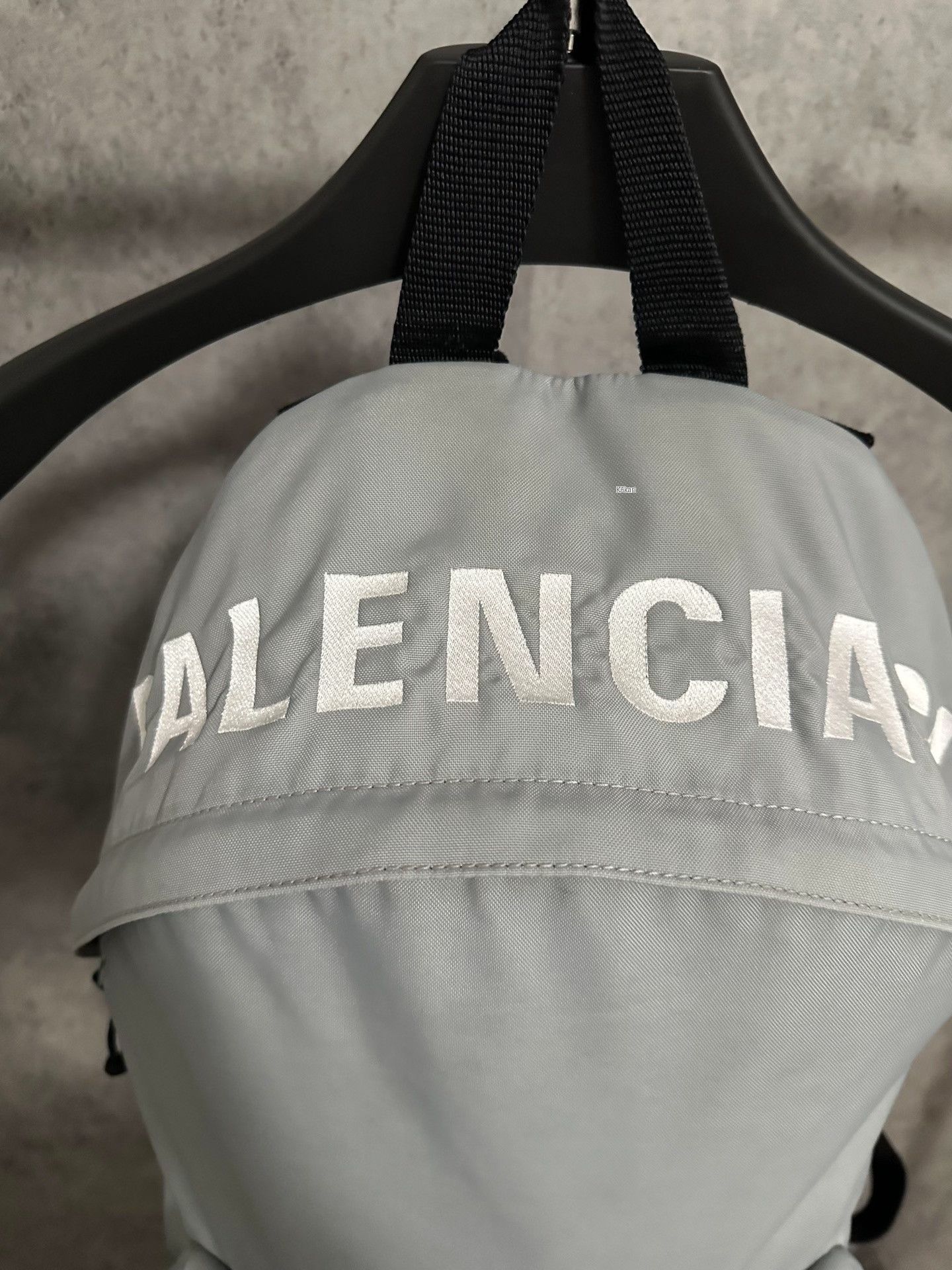 Balenciaga Balenciaga Embroidered Logo Nylon Backpack Size ONE SIZE - 2 Thumbnail