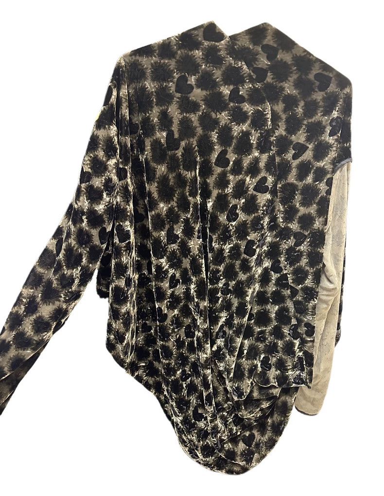 Other Comme Des Garcons Heart Flocked Velvet Four-Piece Shaped C Size M / US 6-8 / IT 42-44 - 2 Thumbnail