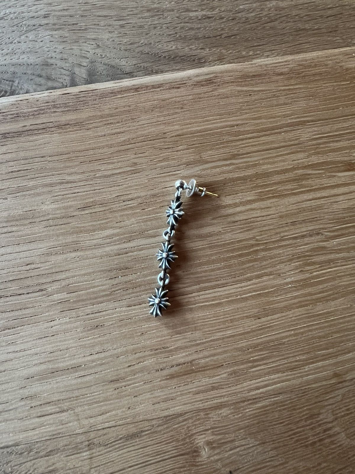 Chrome Hearts Chrome hearts triple cross drop earring Size ONE SIZE - 1 Thumbnail