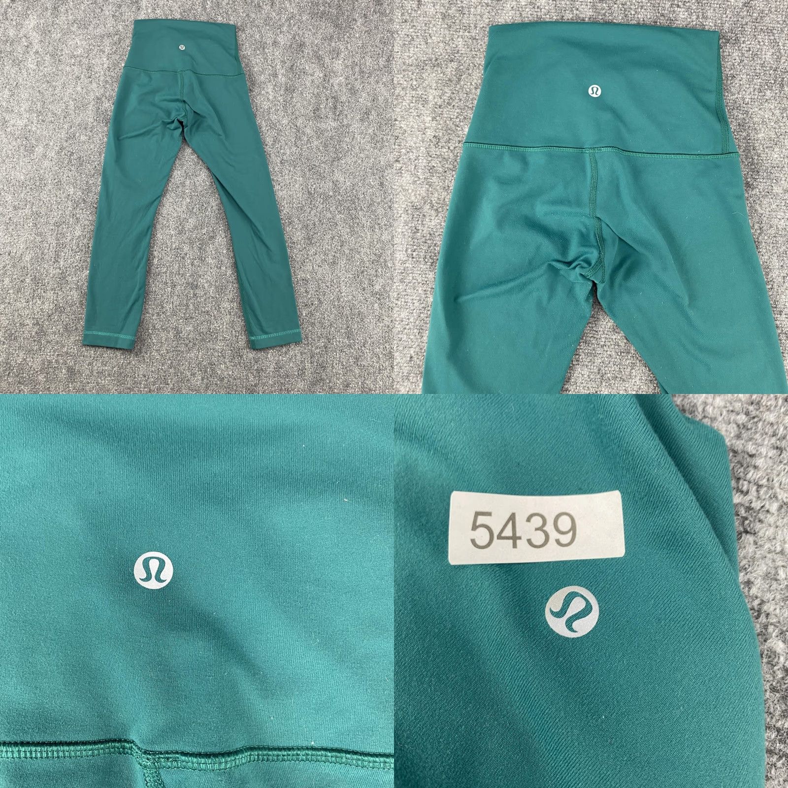 Lululemon Lululemon Wunder Under Crop Leggings Womens 2 Green High Rise Yoga Athletic Cropped Skinny Jersey Pull On Elastic Waist Size 26" / US 2 / IT 38 - 8 Thumbnail