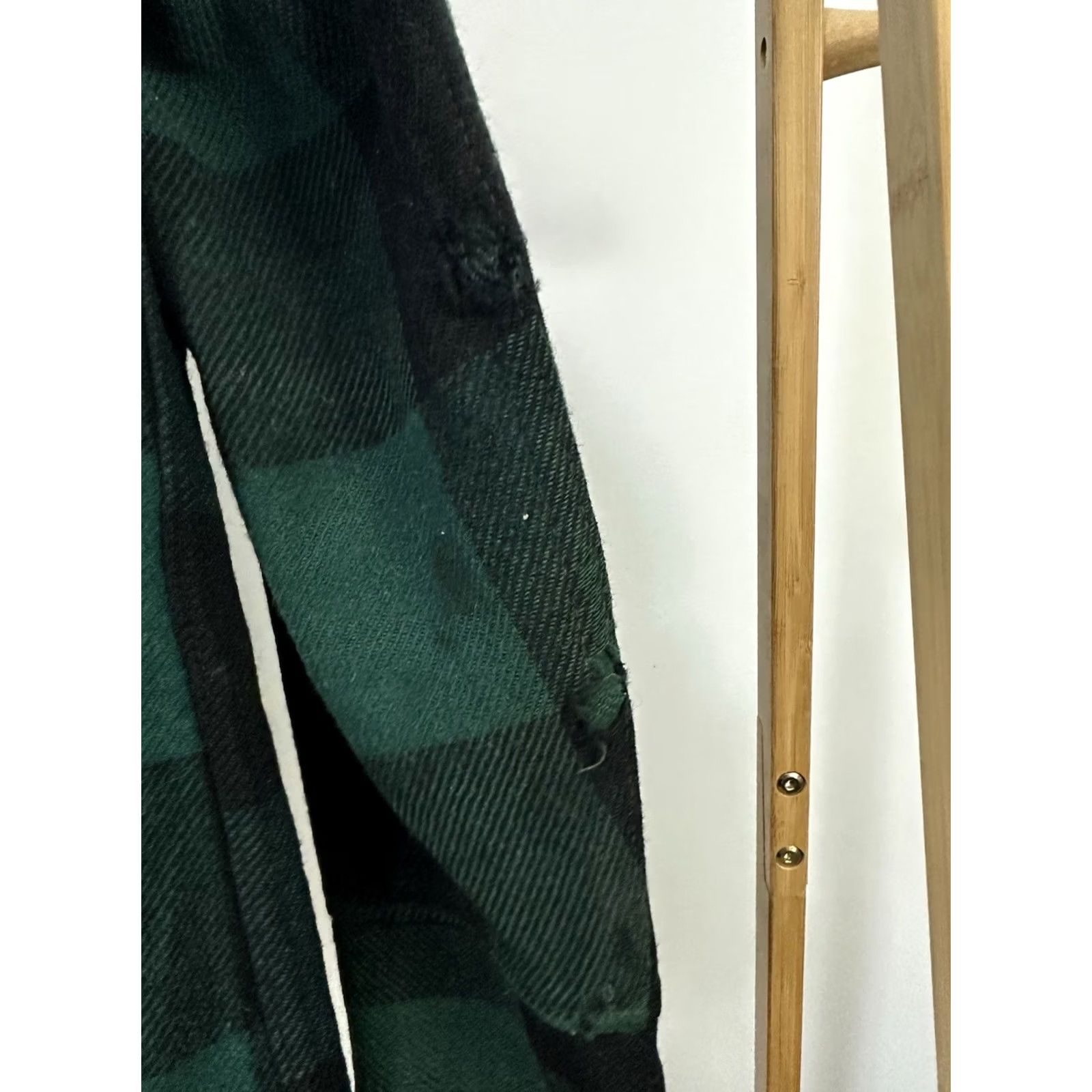 Vintage VTG 60s Woolrich Wool Green Buffalo Plaid Full Zip Mackinaw Shacket Size 44 Mens Wool Jacket Size US S / EU 44-46 / 1 - 7 Thumbnail