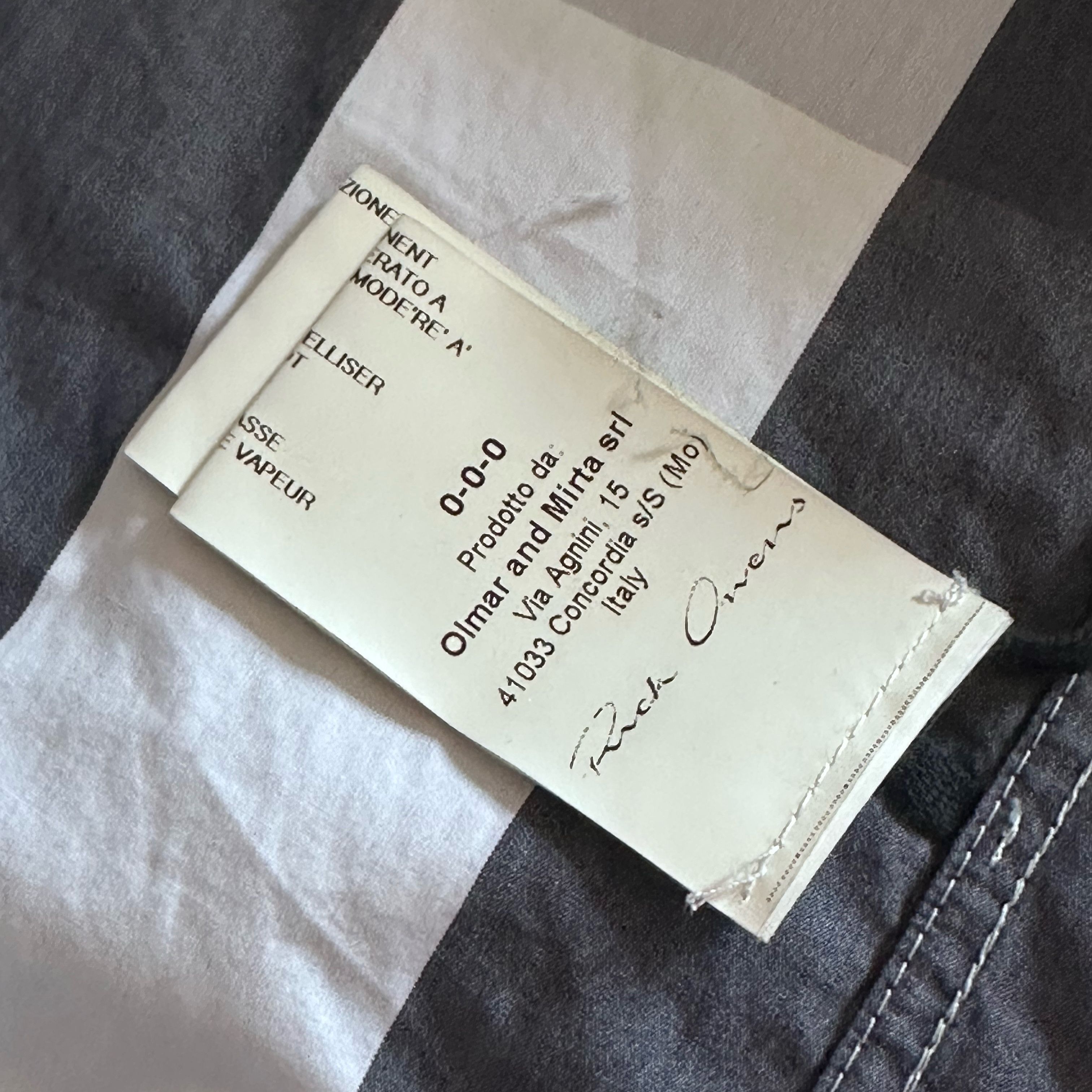 Rick Owens Rick Owens Vicious SS14 Long Sleeve Shirt Size US M / EU 48-50 / 2 - 5 Thumbnail