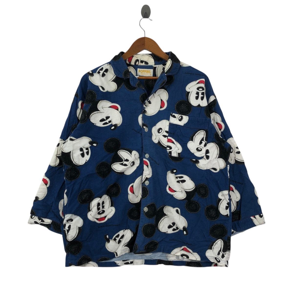 Mickey Mouse Vintage MICKEY MOUSE CARTOON Poppins Fullprint Pyjamas Size M / US 6-8 / IT 42-44 - 1 Thumbnail
