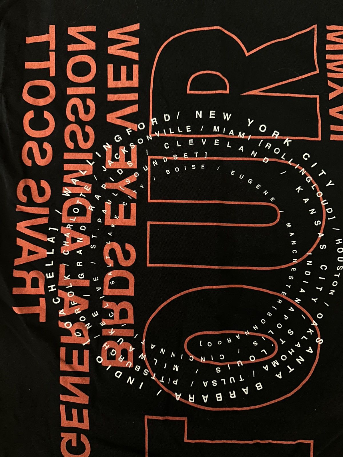 Travis Scott [RARE] TRAVIS SCOTT BIRDS EYE VIEW TOUR LONG SLEEVE SHIRT Size US M / EU 48-50 / 2 - 4 Thumbnail