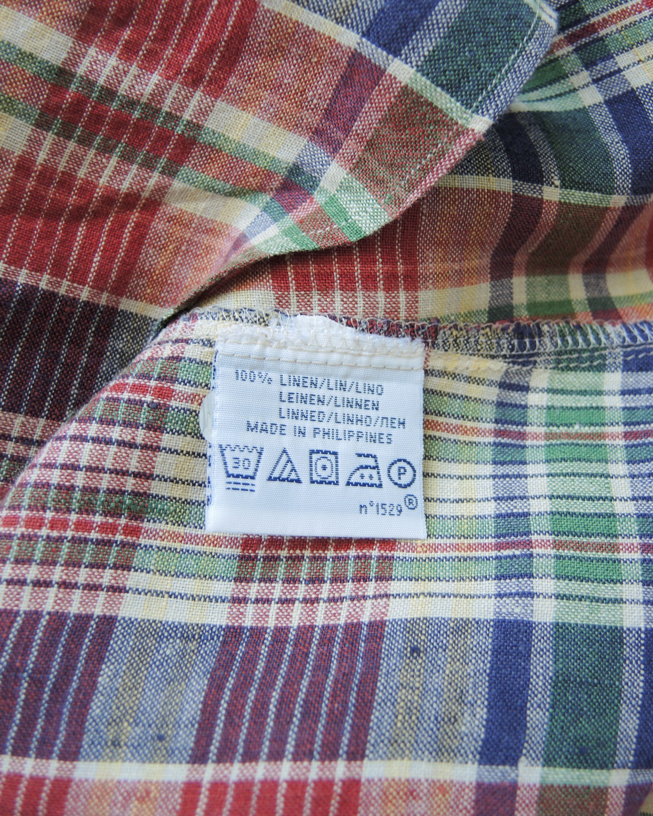 Polo Ralph Lauren Polo Ralph Lauren linen vintage shirt Size US M / EU 48-50 / 2 - 5 Thumbnail