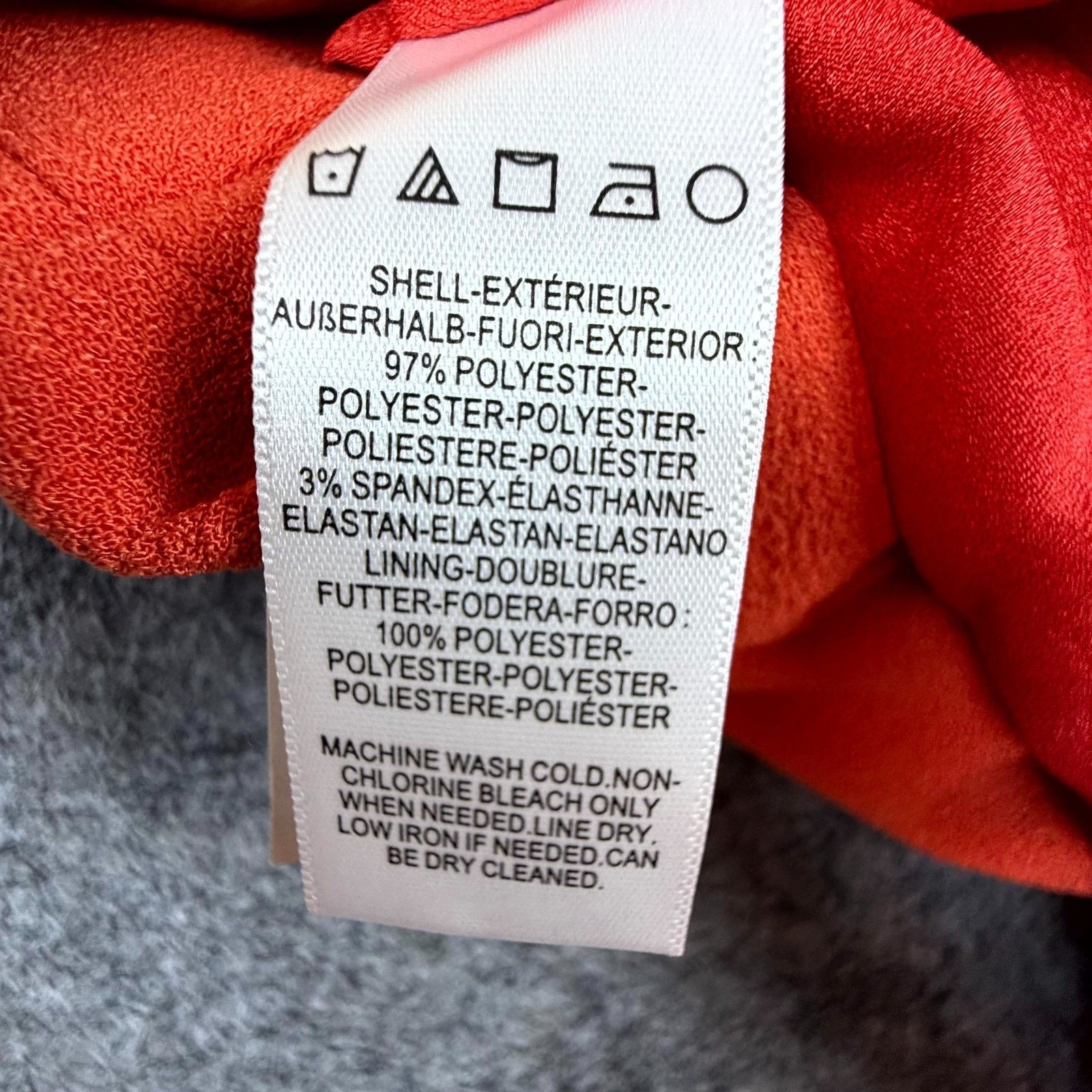 Dress the Population Dress The Population Mira Mini Dress Womens XS Orange Poppy Size XS / US 0-2 / IT 36-38 - 7 Thumbnail