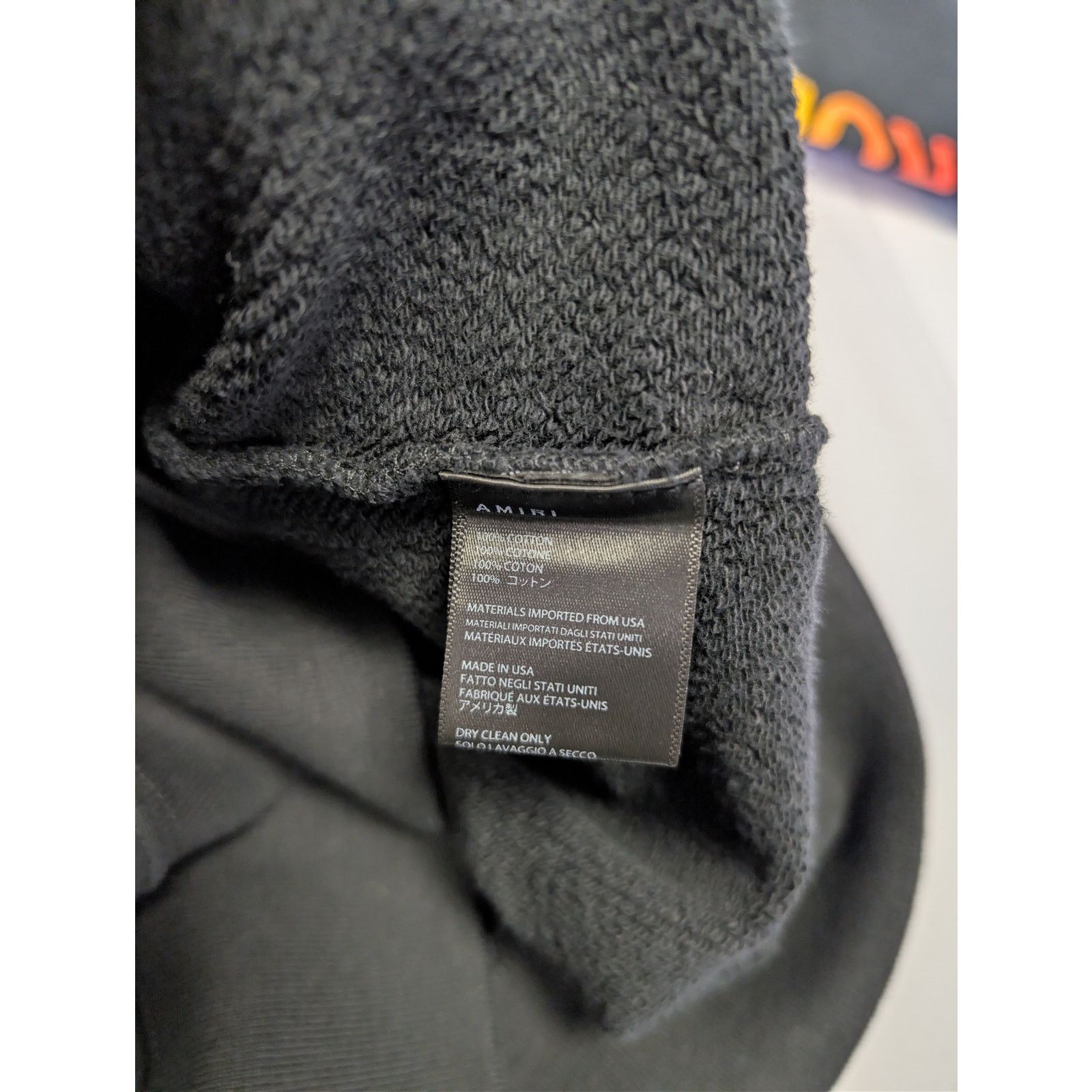 Amiri o1rshd1 Amiri Beverly Hills Crewneck Sweatshirt in Black Size US S / EU 44-46 / 1 - 18 Thumbnail