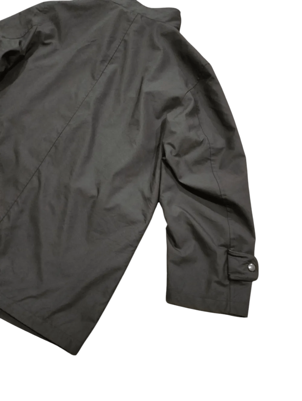 Aquascutum Aquascutum London Overcoat Zipper Button Leather Part Size US M / EU 48-50 / 2 - 9 Thumbnail