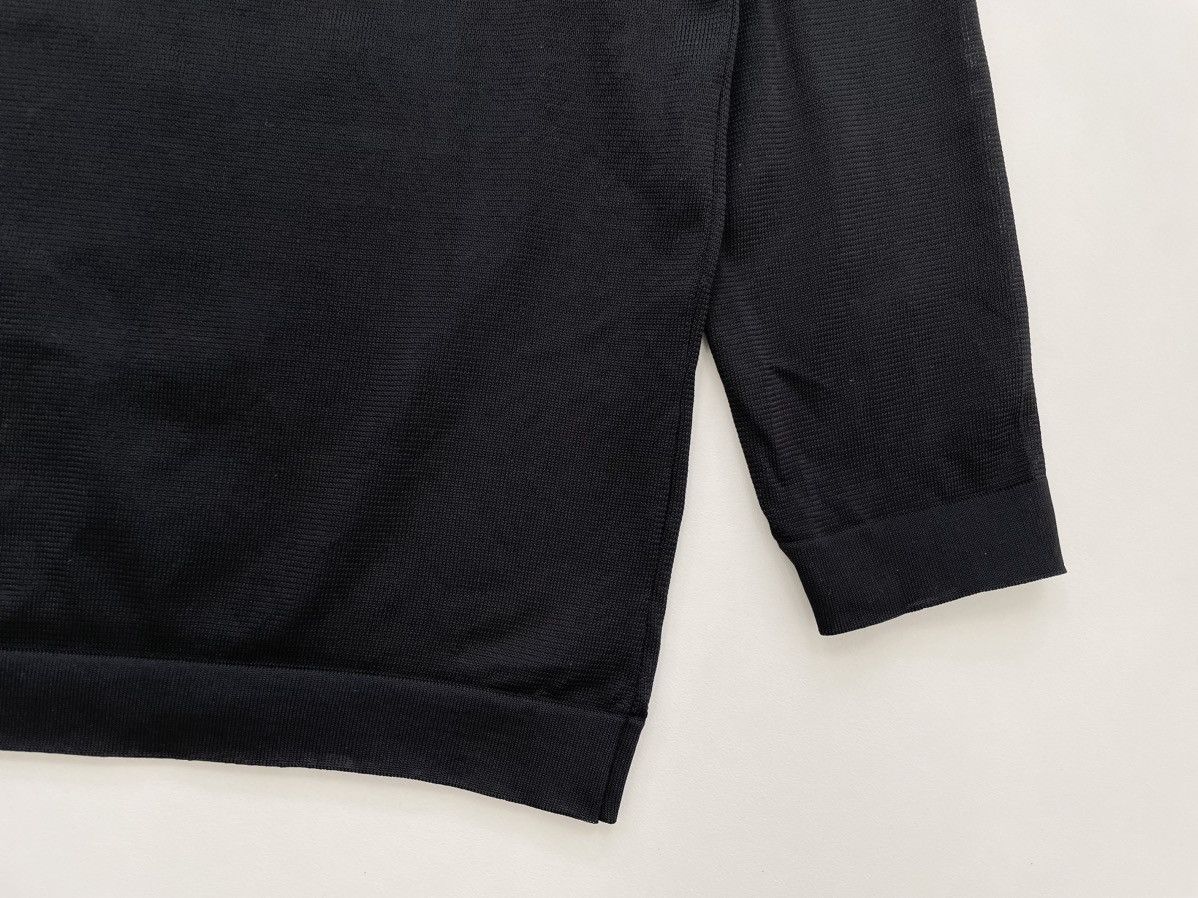 Our Legacy Black Tech Mesh ‘Sonar RoundNeck’ Sweater Size US M / EU 48-50 / 2 - 15 Thumbnail
