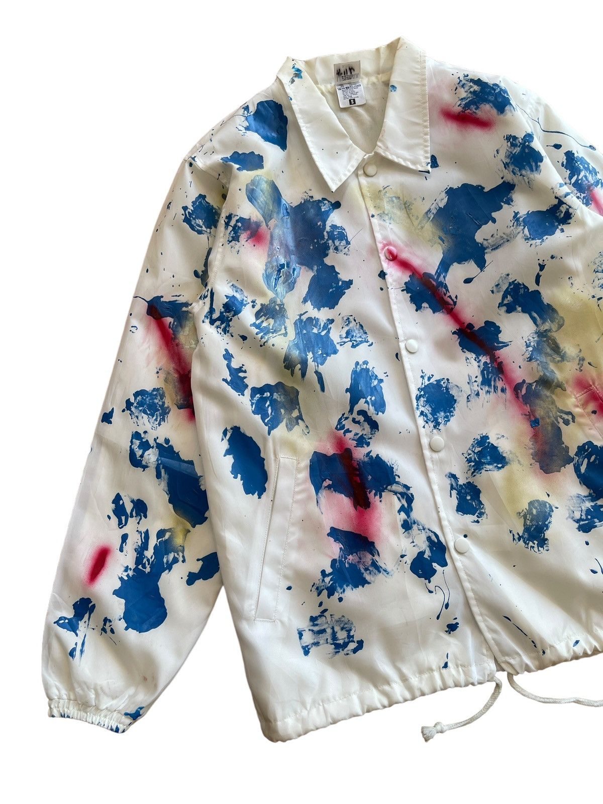 Vintage Vintage Paint Splatted Coach Jacket Size US S / EU 44-46 / 1 - 5 Thumbnail