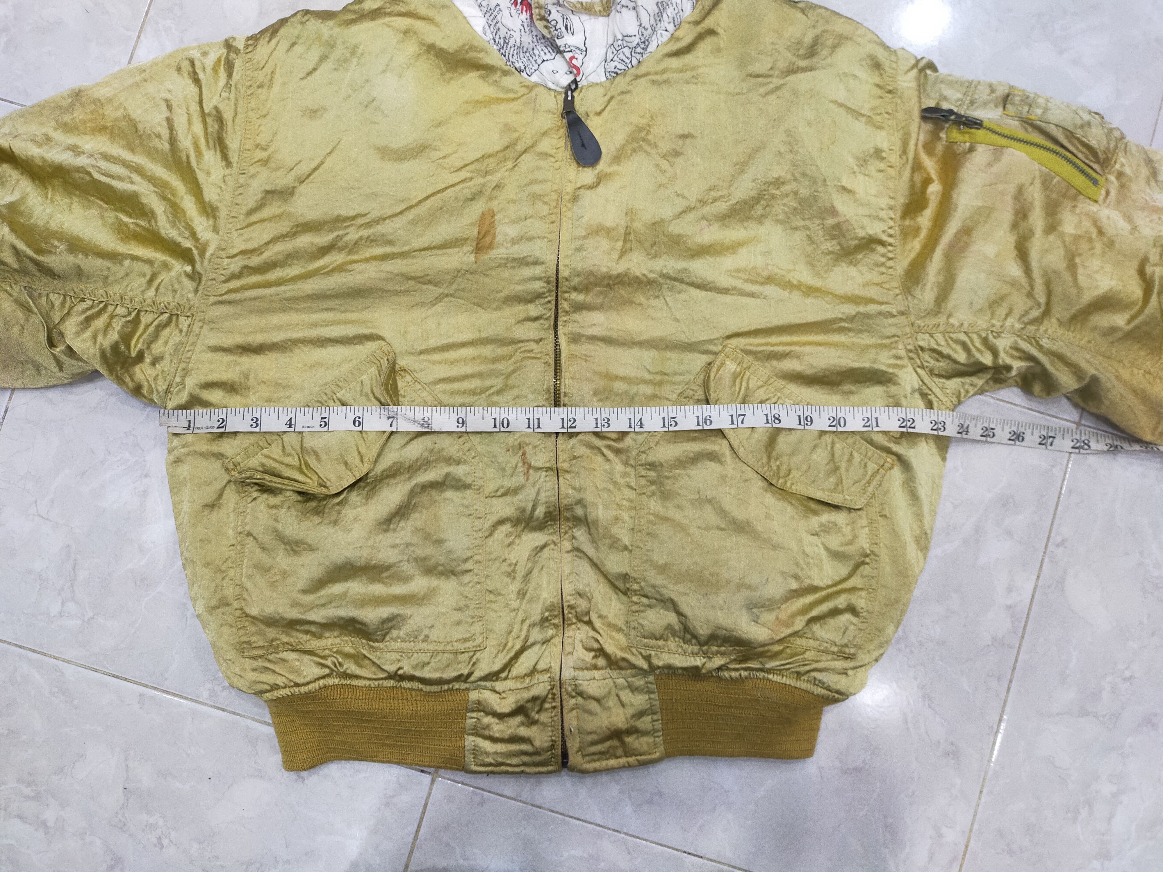 Issey Miyake × Japanese Brand Vintage Admirable Riversible Bomber Jacket Size US XL / EU 56 / 4 - 17 Thumbnail