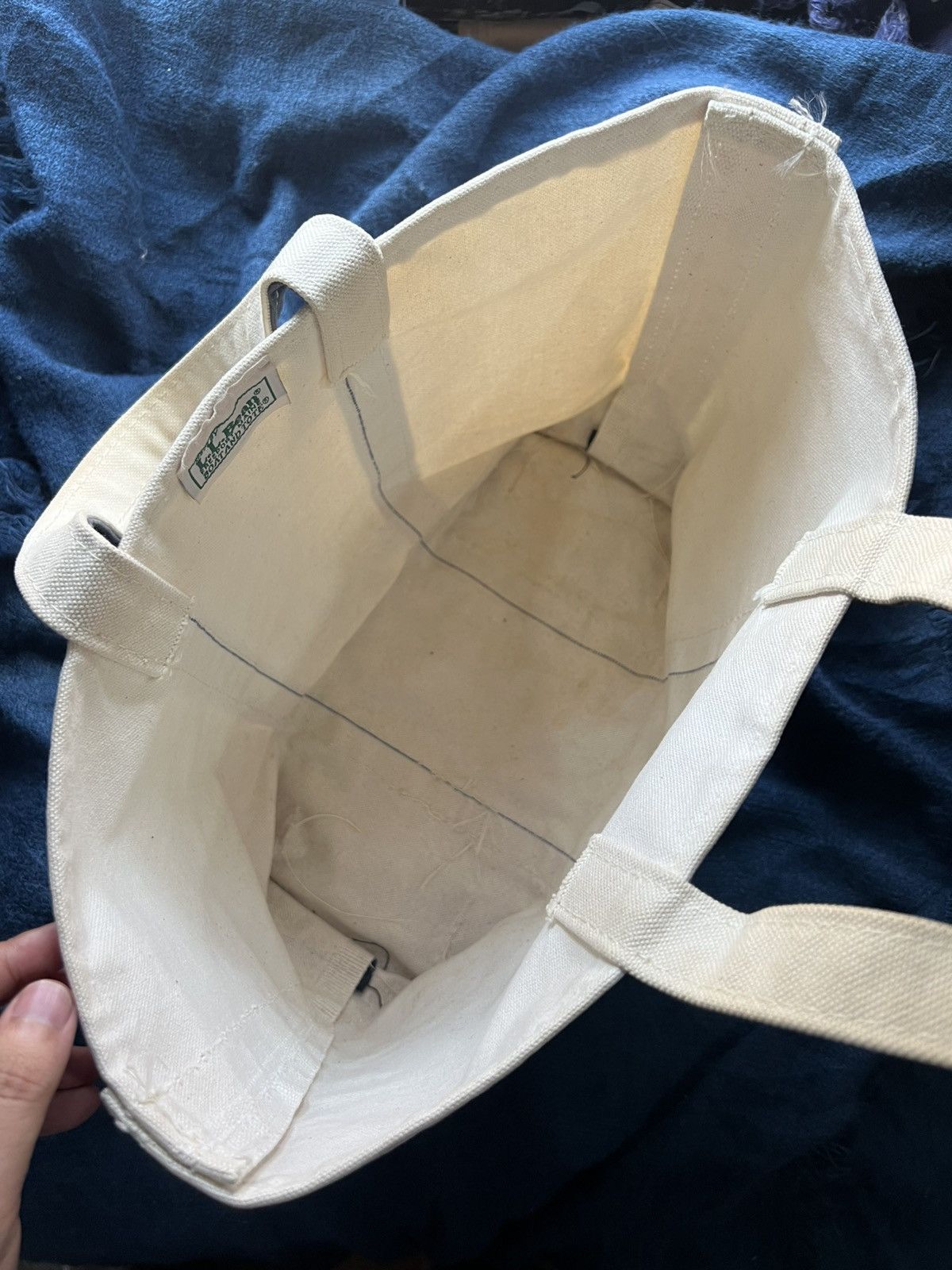L.L. Bean L.L.Bean 80’s Canvas Tote Bag (size m) Size ONE SIZE - 11 Thumbnail