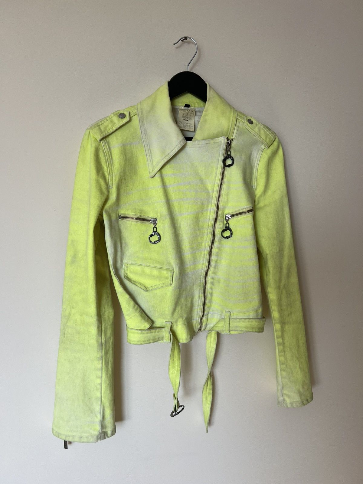 Just Cavalli Roberto Just Cavalli VTG Jeans Denim Cropped Jacket Size US M / EU 48-50 / 2 - 3 Thumbnail