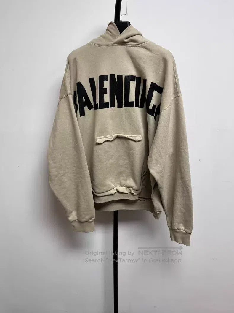 Balenciaga Balenciaga Alphabet Printed Hooded Sweatshirt Size US XS / EU 42 / 0 - 1 Thumbnail