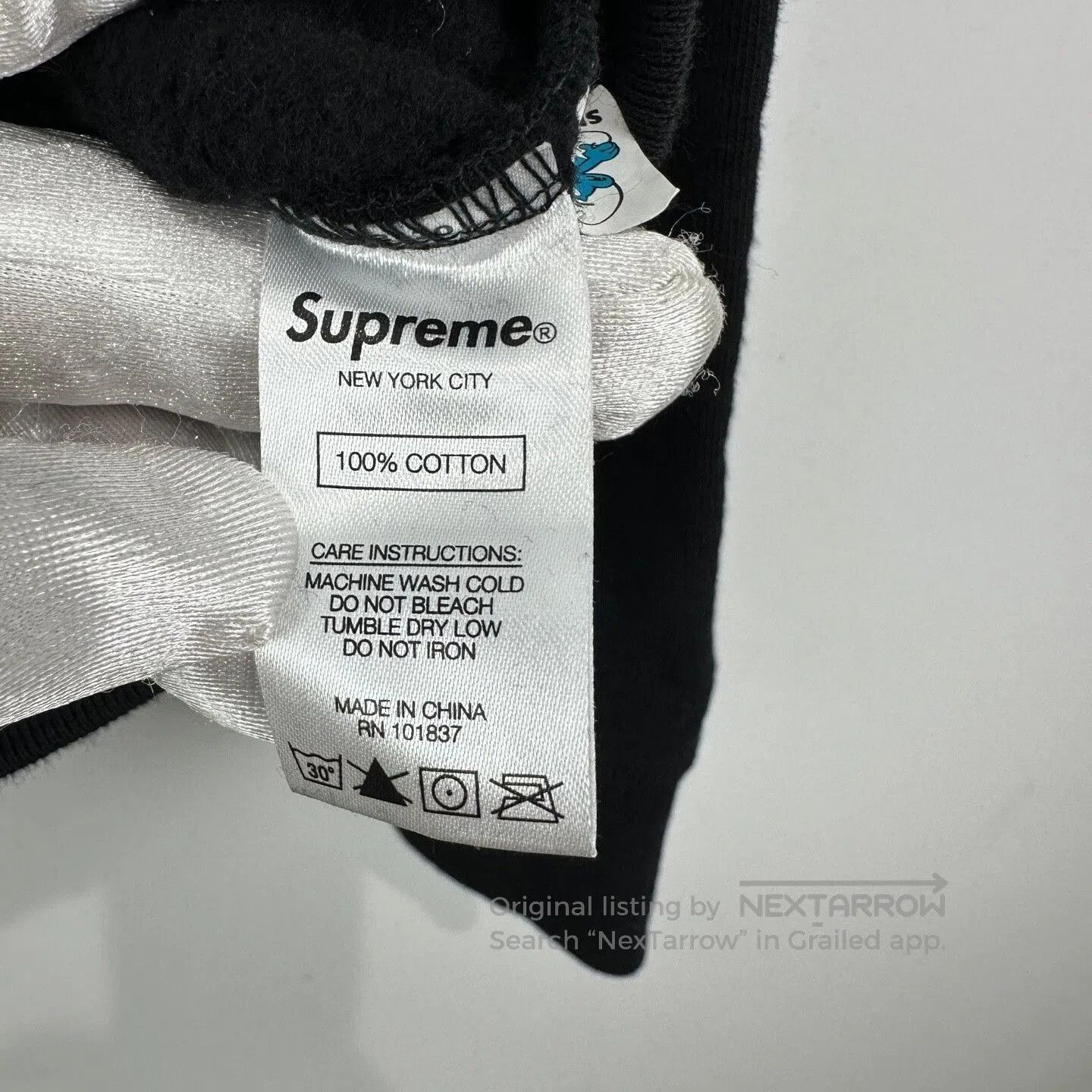 Supreme Supreme Smurfs Pattern Fleece Hoodie. Size US M / EU 48-50 / 2 - 5 Thumbnail