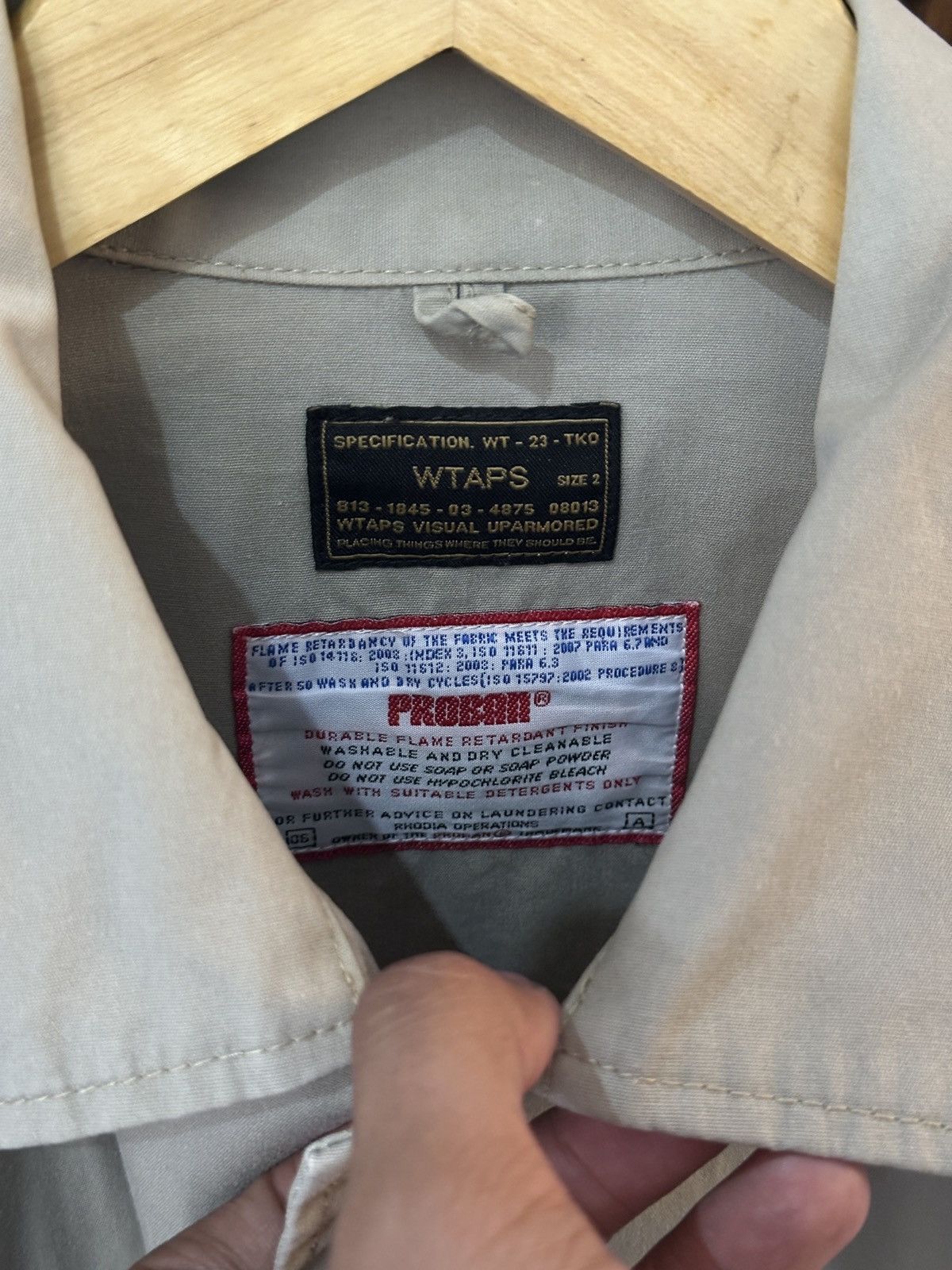 Wtaps WTAPS Jungle LS 01 Shirt. Cotton. Weather "Beige" size 2 Size US M / EU 48-50 / 2 - 3 Thumbnail