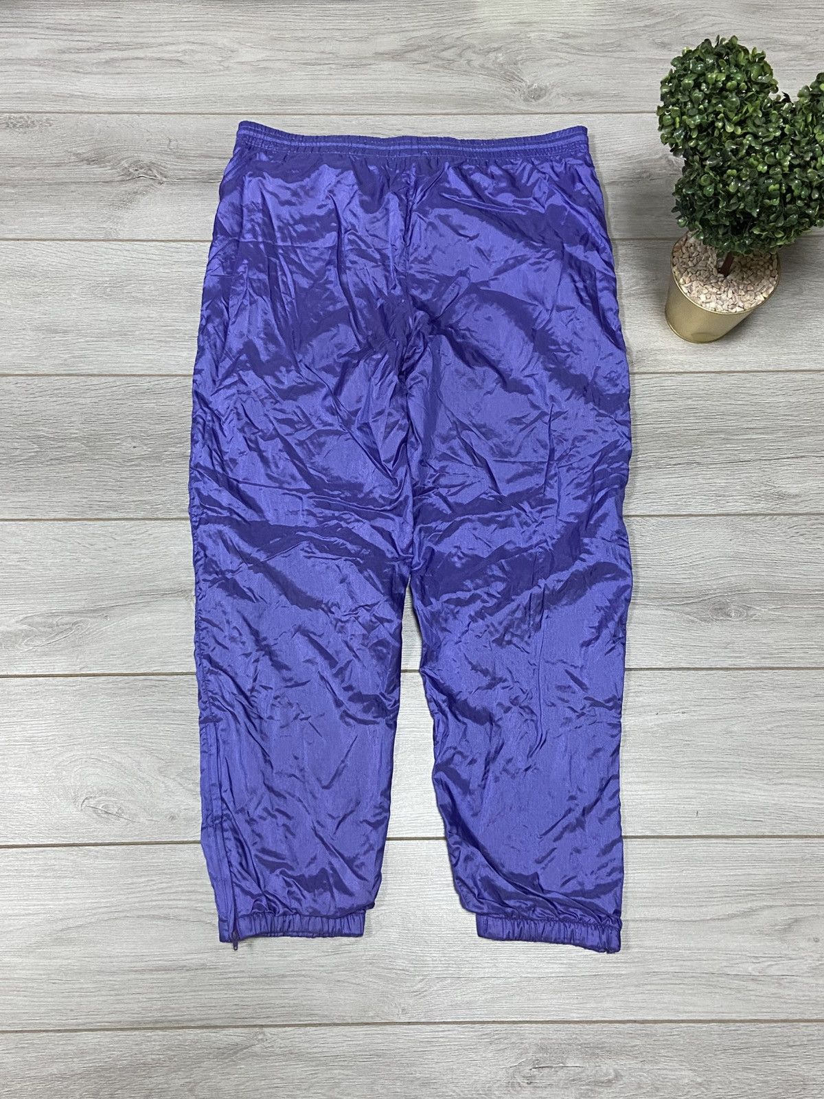 Nike Nike purple vintage 80-90 s pants parachute Size US 38 / EU 54 - 6 Thumbnail