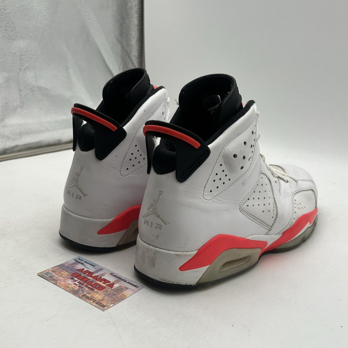 Jordan Brand Air Jordan 6 white infrared Size US 11 / EU 44 - 5 Thumbnail