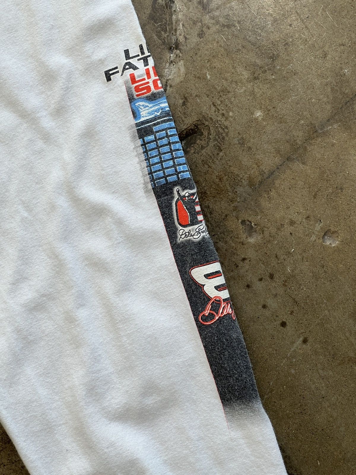 NASCAR × Vintage Vintage NASCAR 1998 Dale Earnhardt Dale Jr Father Son Tee XL Size US XL / EU 56 / 4 - 6 Thumbnail