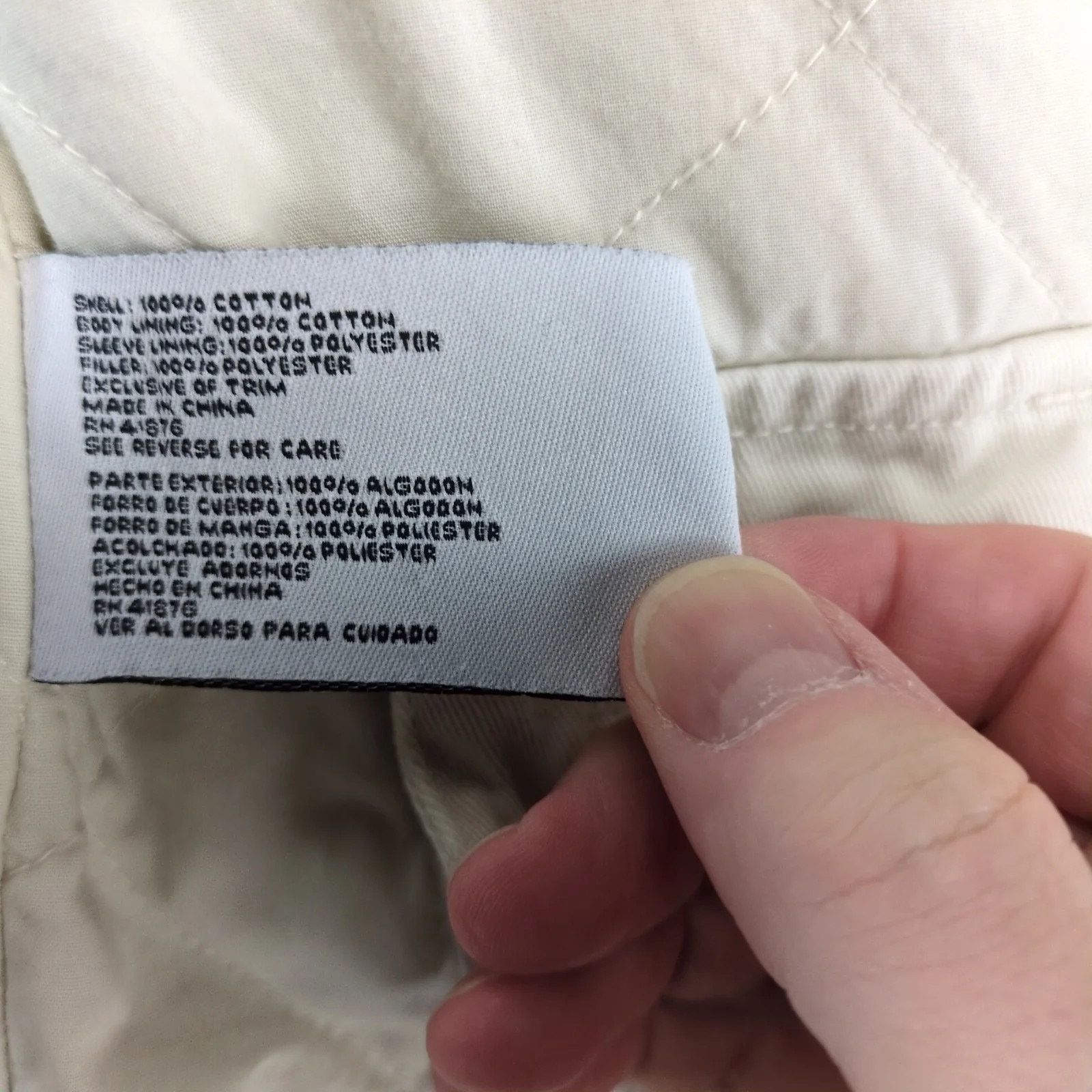 Other Big Chill Beige Full Zip Winter Coat Jacket Women's L Size L / US 10 / IT 46 - 9 Thumbnail