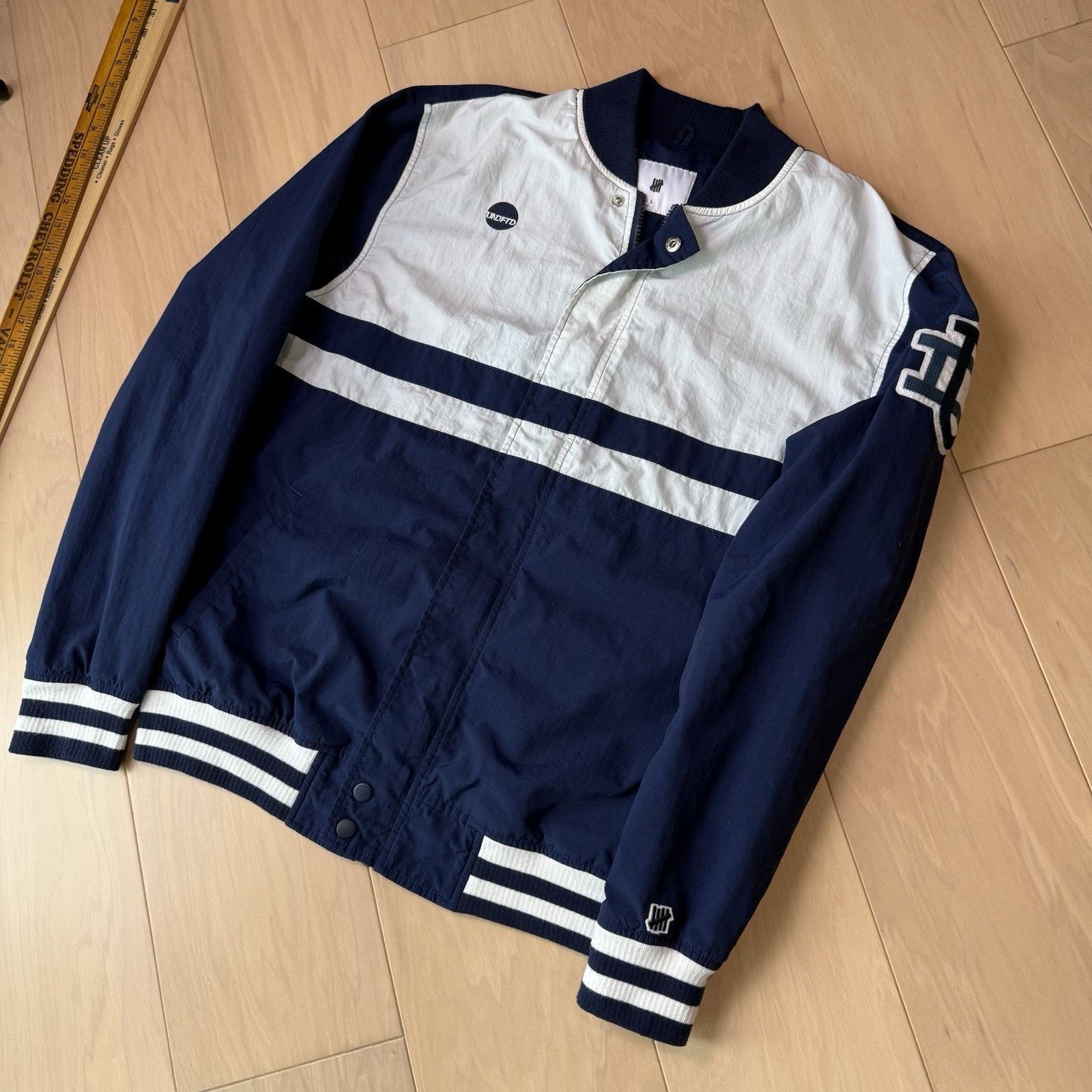 Undefeated Undefeated Mitchell Warm Up Jacket Large Multicolor Full Zip Size US L / EU 52-54 / 3 - 10 Thumbnail