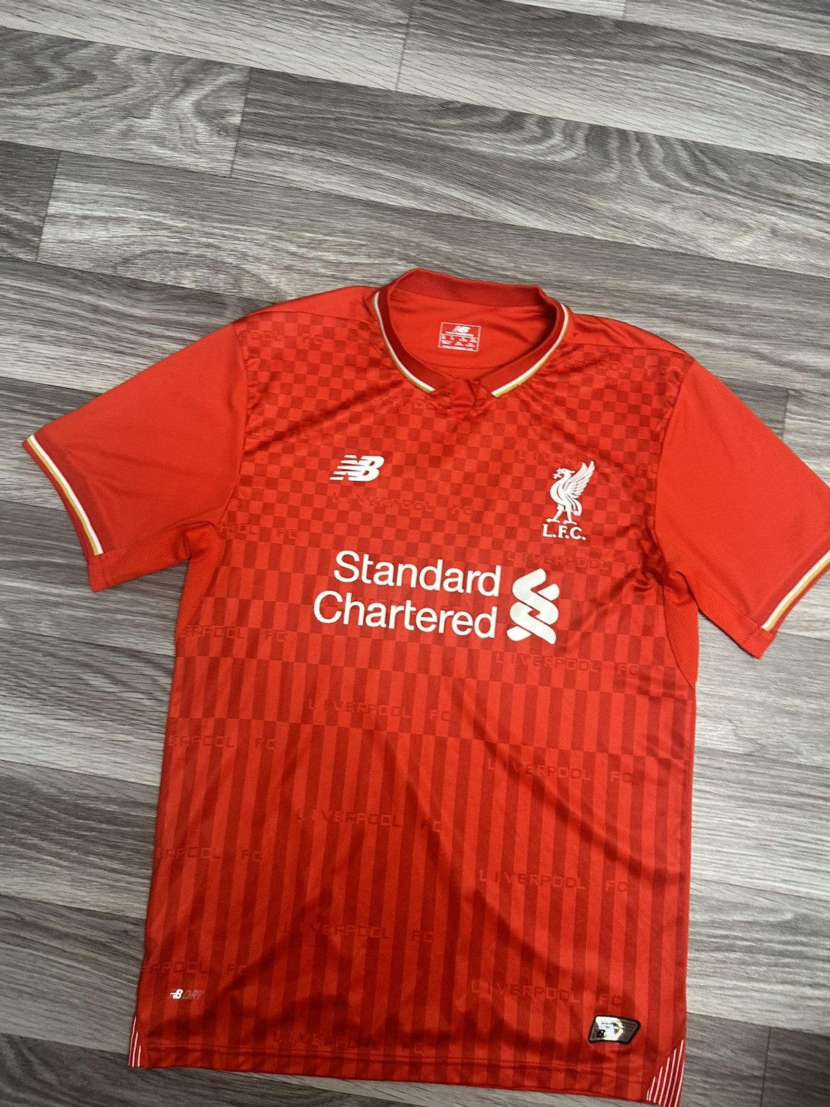 New Balance New Balance Liverpool 2015-2016 Red Home Jersey hype bloke Size US XL / EU 56 / 4 - 1 Thumbnail