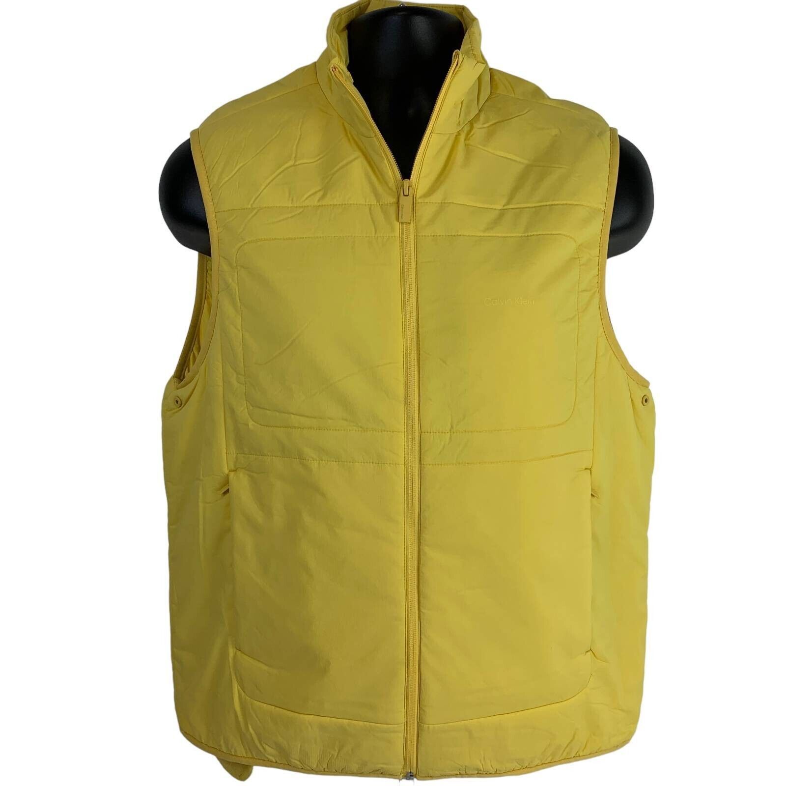 Calvin Klein Calvin Klein CK Thermal Protection Vest Yellow Mock S Small Size US S / EU 44-46 / 1 - 1 Thumbnail