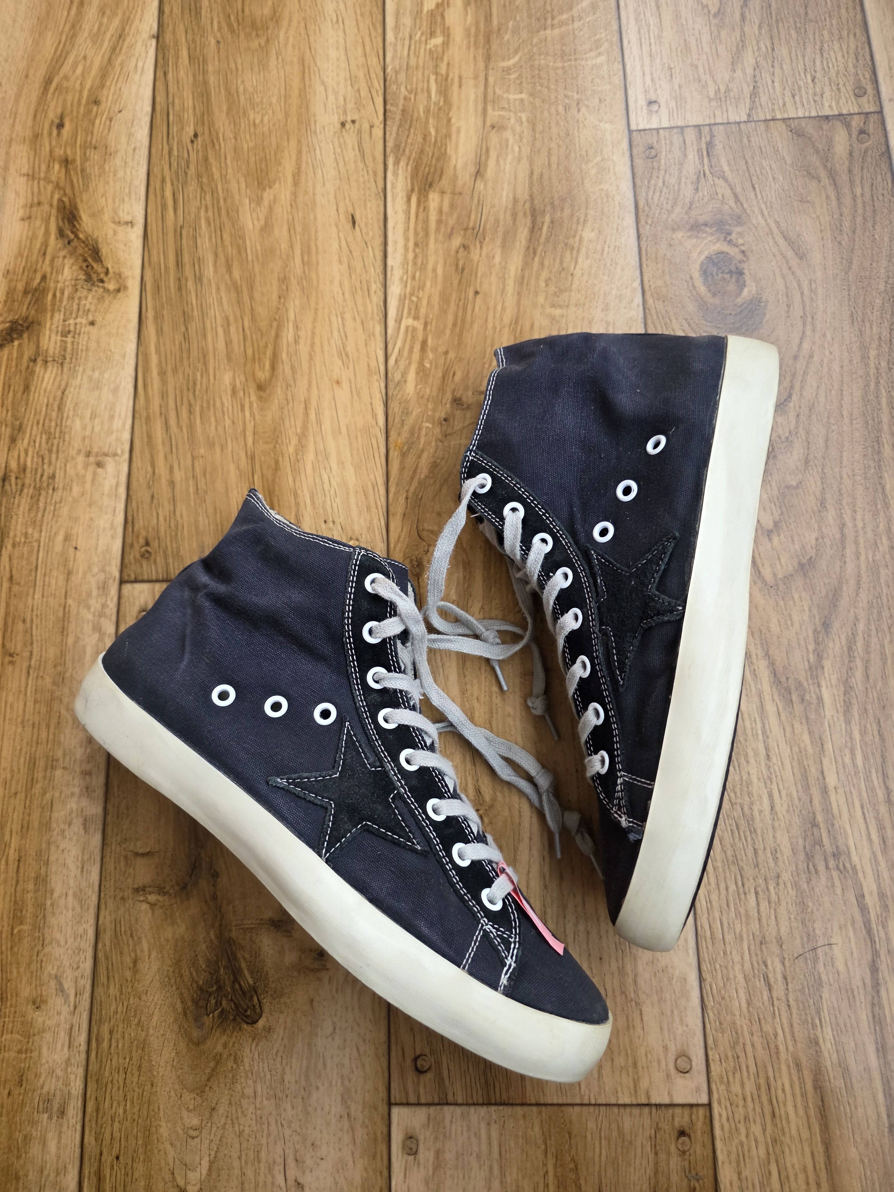 Golden Goose Golden Goose Francy High Top Sneakers Size US 7.5 / EU 40-41 - 1 Thumbnail