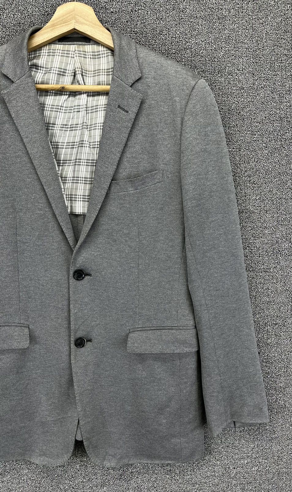 Burberry Vintage Burberry Black Label Grey Blazer Coat Jacket Size M / US 6-8 / IT 42-44 - 4 Thumbnail