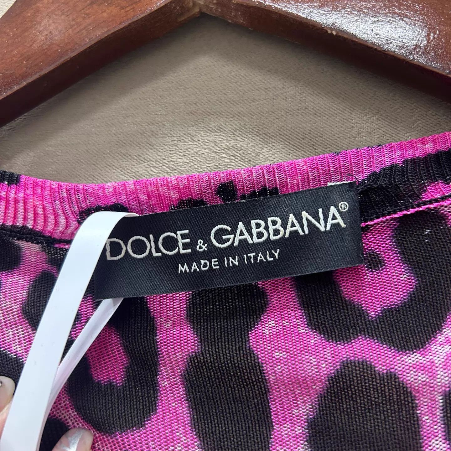 Dolce & Gabbana DG Leopard Print Top 40 mint Size S / US 4 / IT 40 - 3 Thumbnail