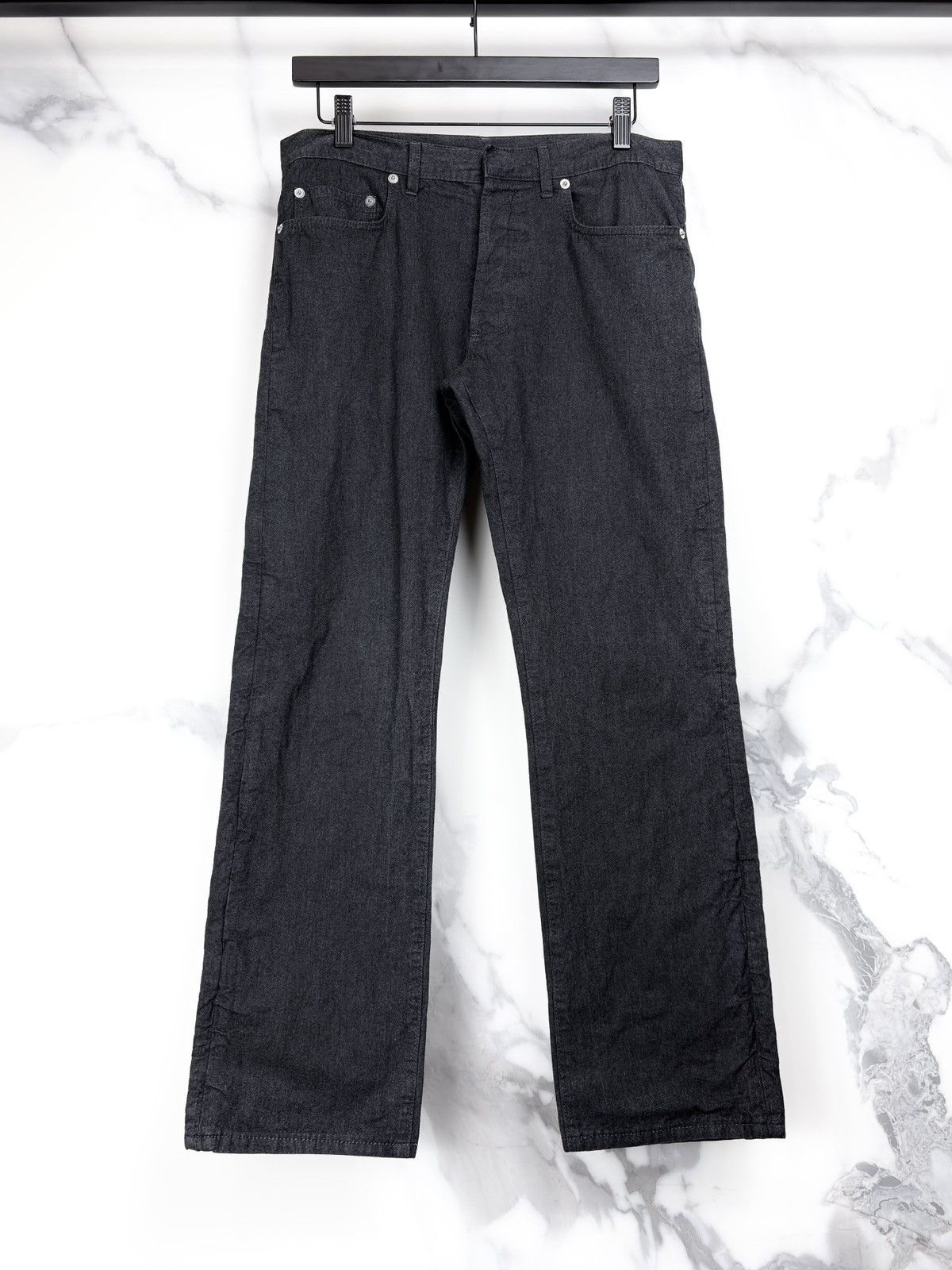 Dior × Hedi Slimane AW07 Dior Homme Navigate Waxed Coated Denim