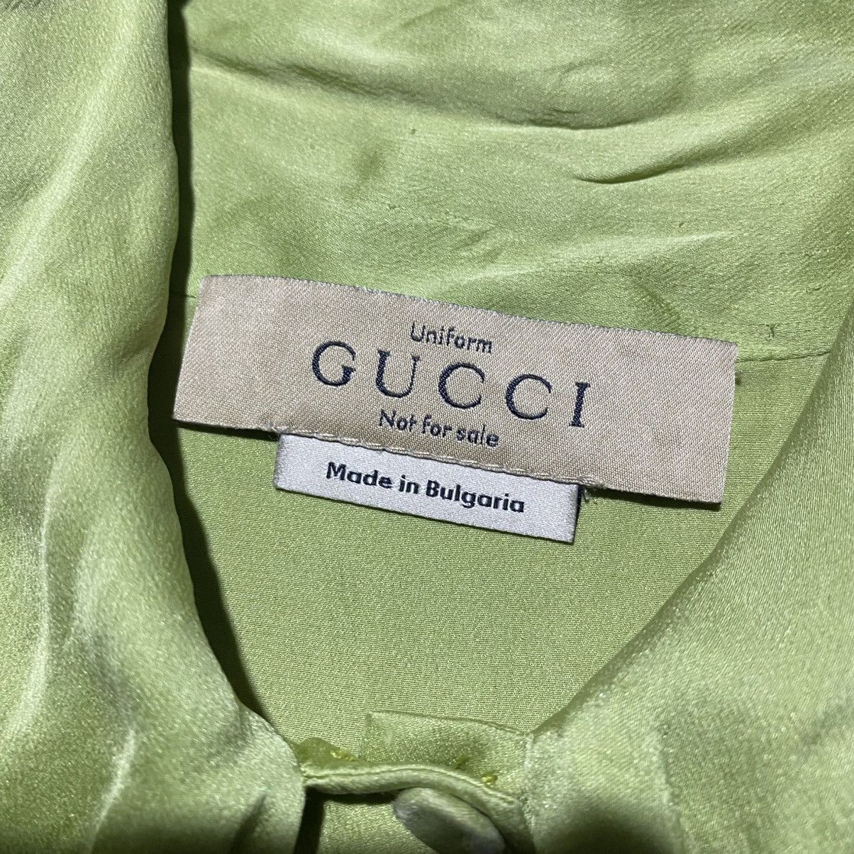 Gucci Gucci Uniform Women L/S Button Shirt Size XS / US 0-2 / IT 36-38 - 2 Thumbnail