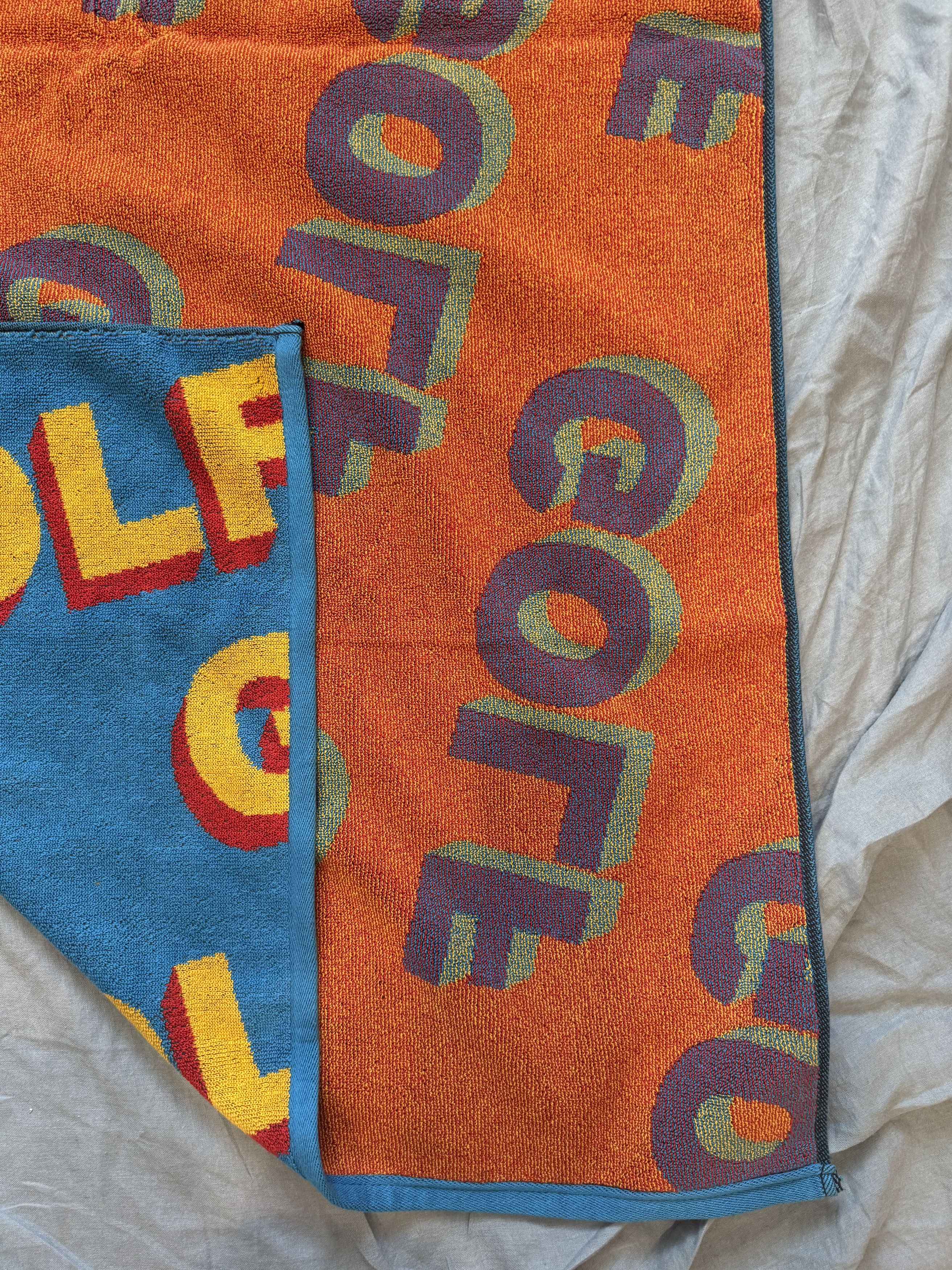 Golf Wang 3D logo All over print Beach towel Size ONE SIZE - 5 Thumbnail
