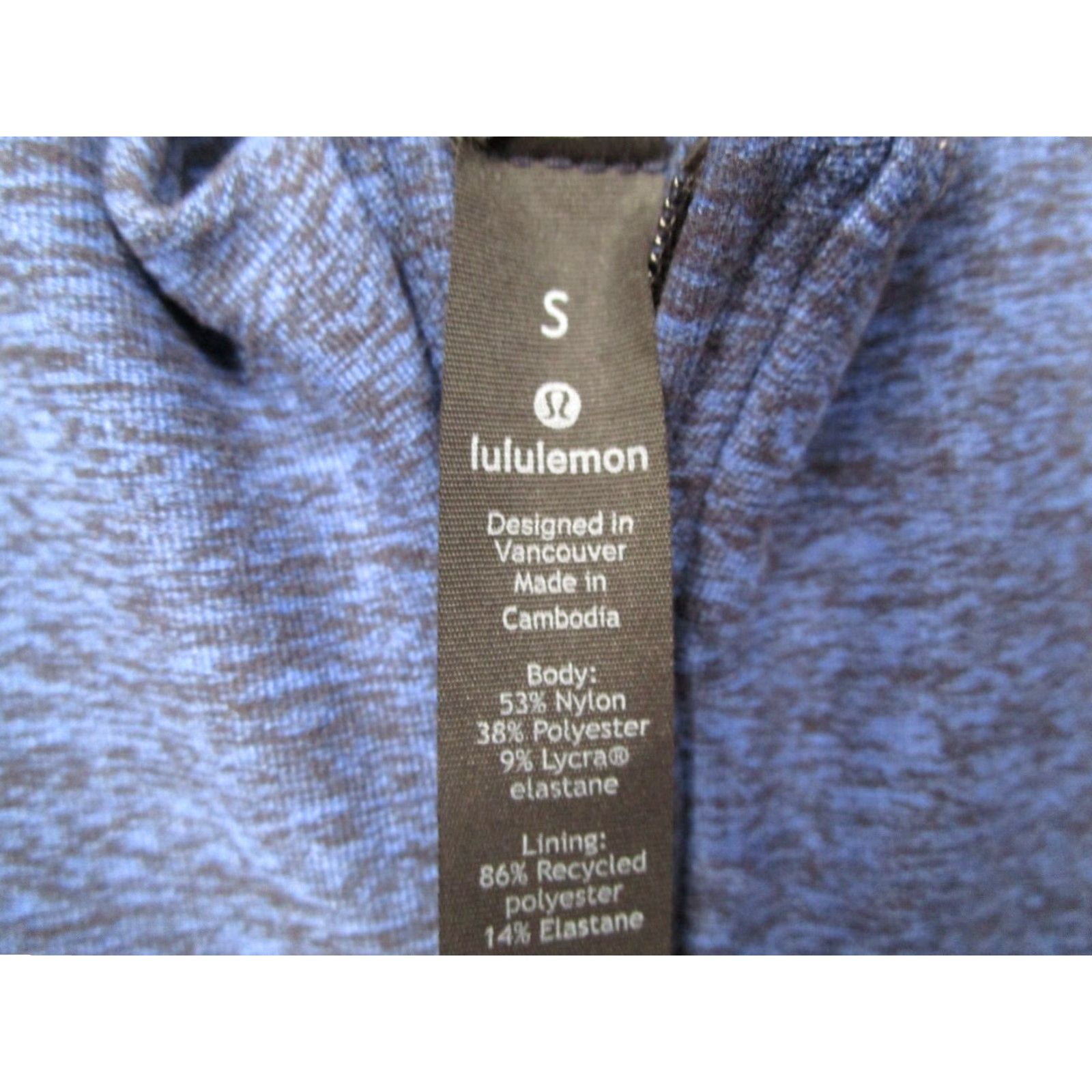 Lululemon LULULEMON Women's Small Blue Full Zip Hooded Active Jacket - Nylon - Casual, Travel, Workwear Size S / US 4 / IT 40 - 3 Thumbnail