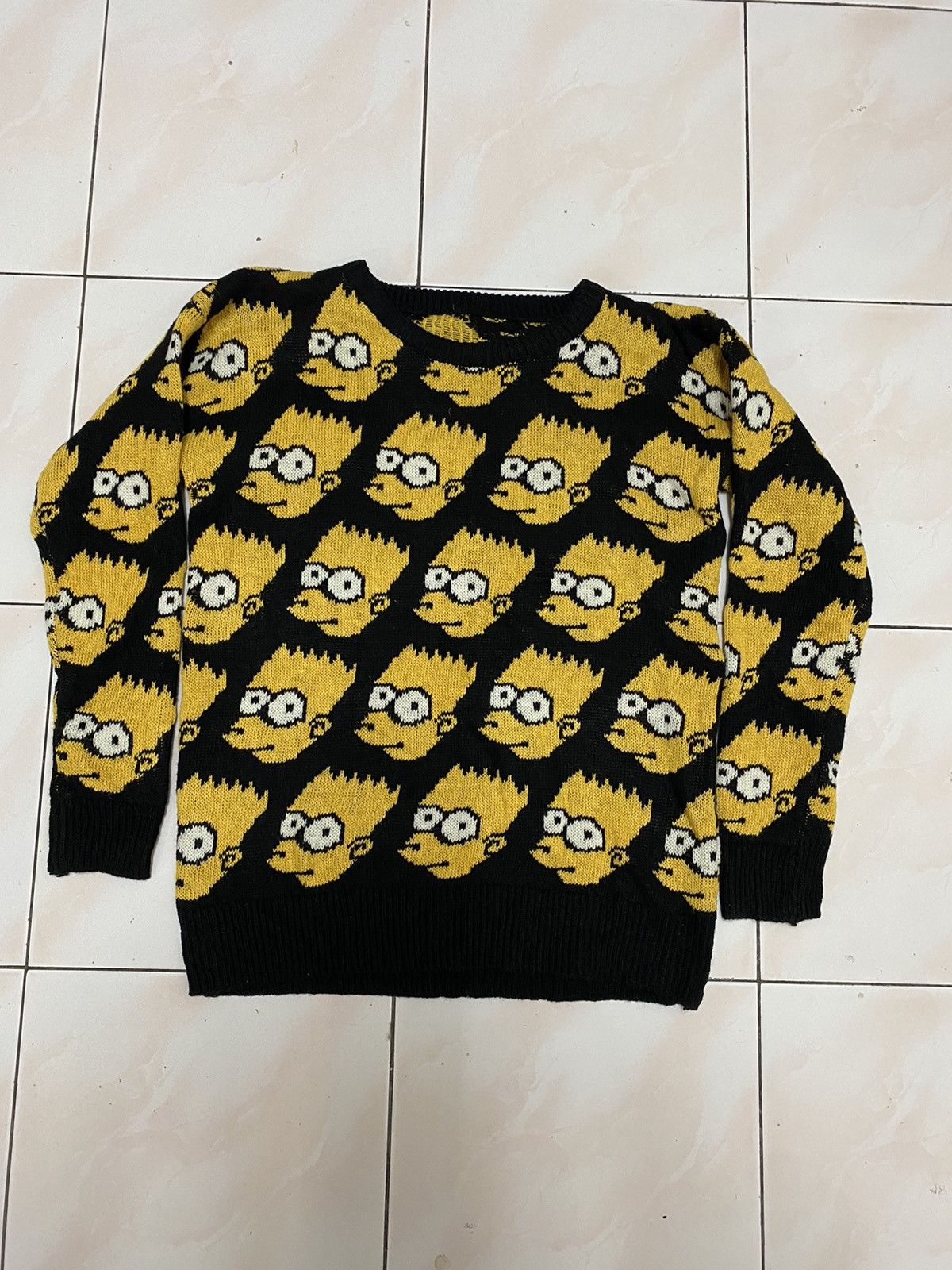 Cartoon Network × Vintage Fullprint bart simpson knitwear Size US M / EU 48-50 / 2 - 3 Thumbnail