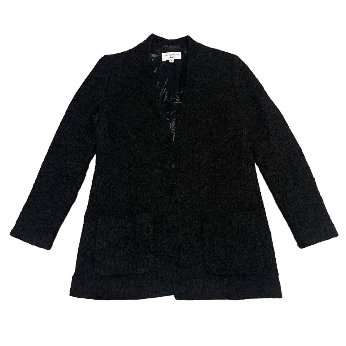 image of Uniqlo X Carine Roitfeld Blazer Jacket in Black, Men's (Size Medium)